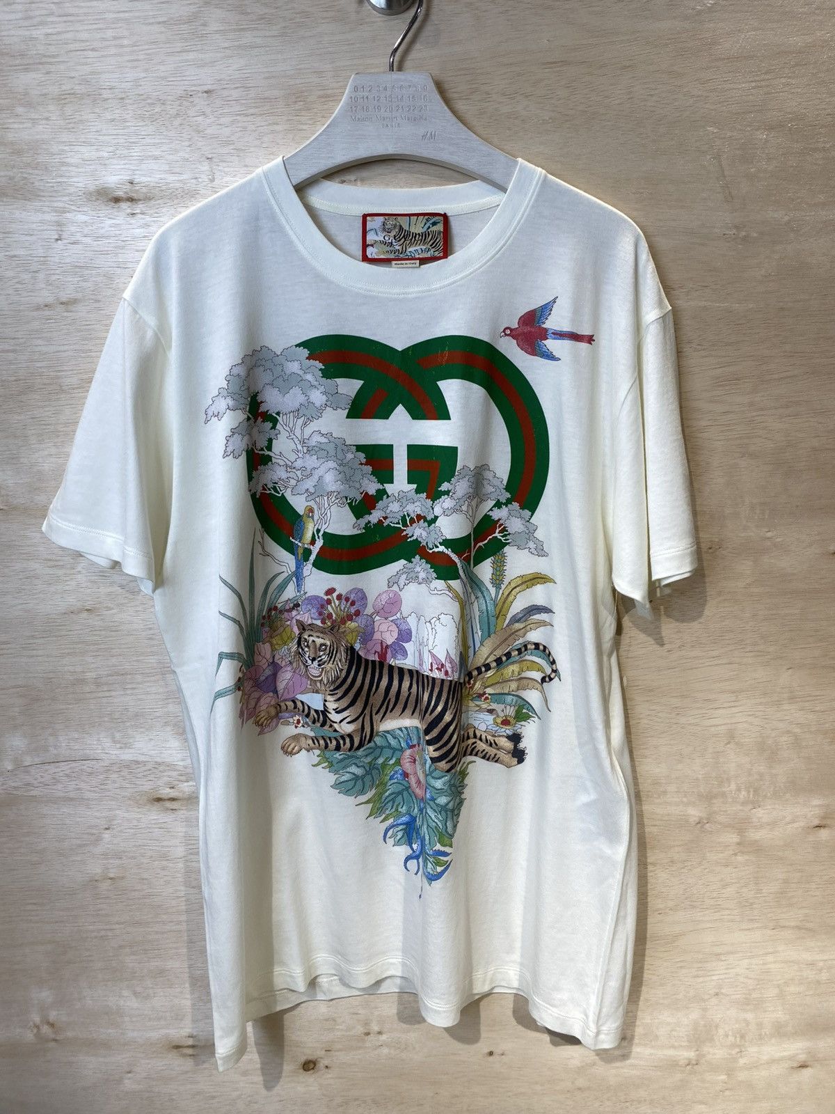 Gucci Gucci Tiger Interlocking G Tee Size M Size US M / EU 48-50 / 2 - 2 Thumbnail