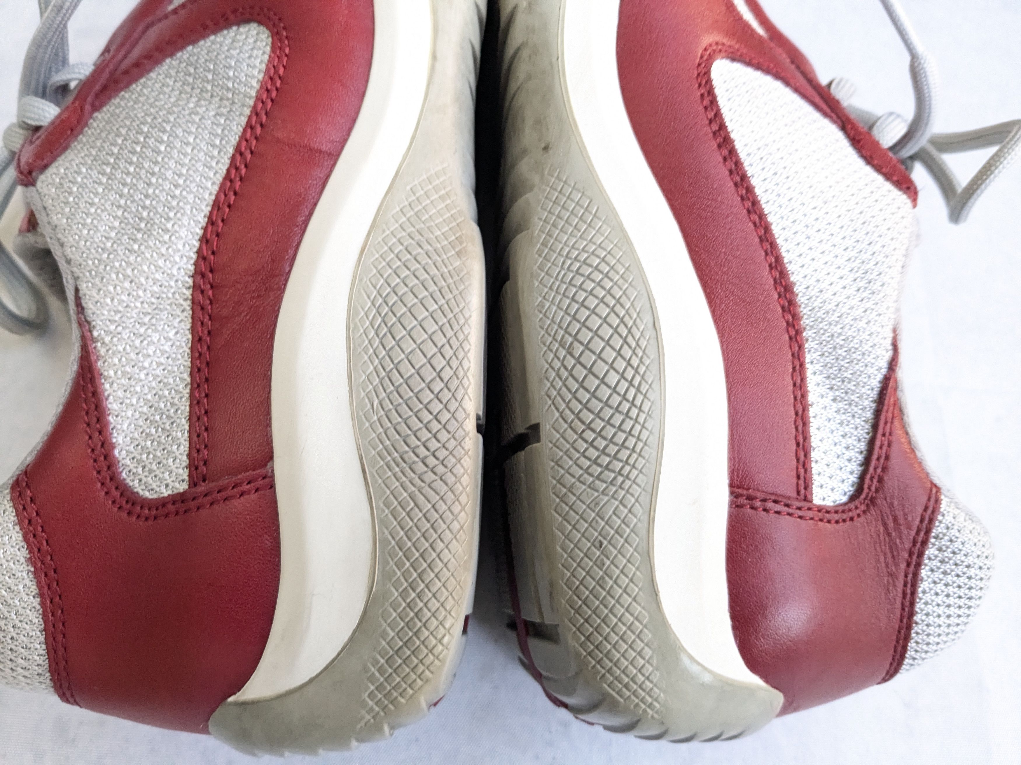 Prada Prada America's Cup Sneakers Red 9 Low Tops Leather Size US 9 / EU 42 - 13 Thumbnail