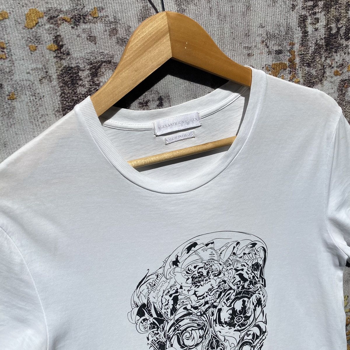 Alexander McQueen Alexander McQueen Skull Shirt British Fashion Designer Size US S / EU 44-46 / 1 - 4 Thumbnail