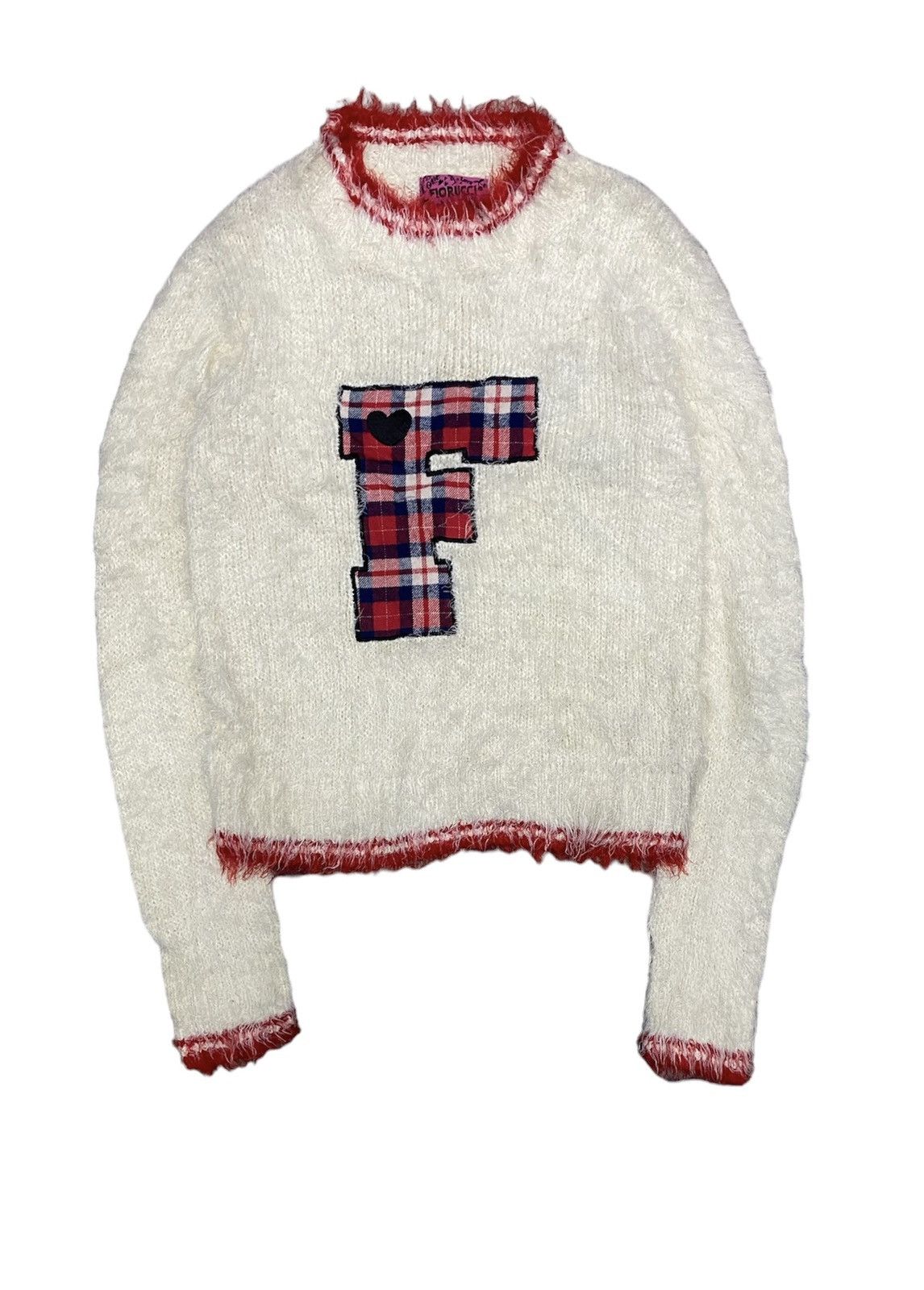 Designer × Fiorucci × Japanese Brand Fiorucci Mohair F camo logo ring Size S / US 4 / IT 40 - 1 Thumbnail