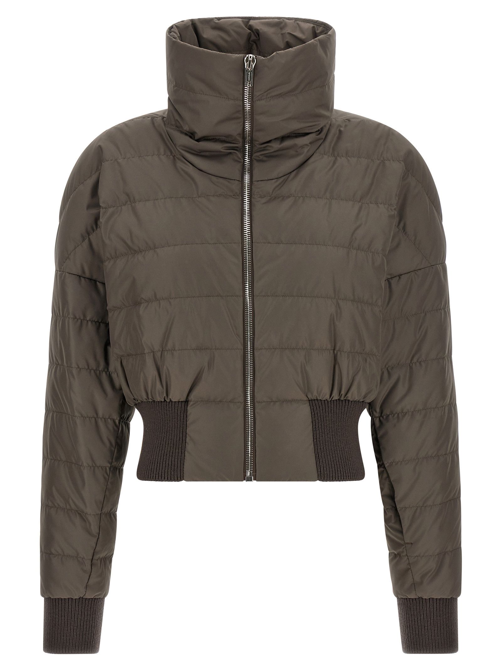 Rick Owens Moncler + Rick Owens 'Cropped' down jacket Size S / US 4 / IT 40 - 1 Thumbnail