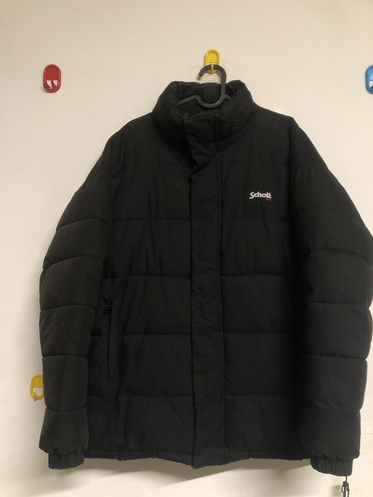 Schott nebraska best sale puffer jacket