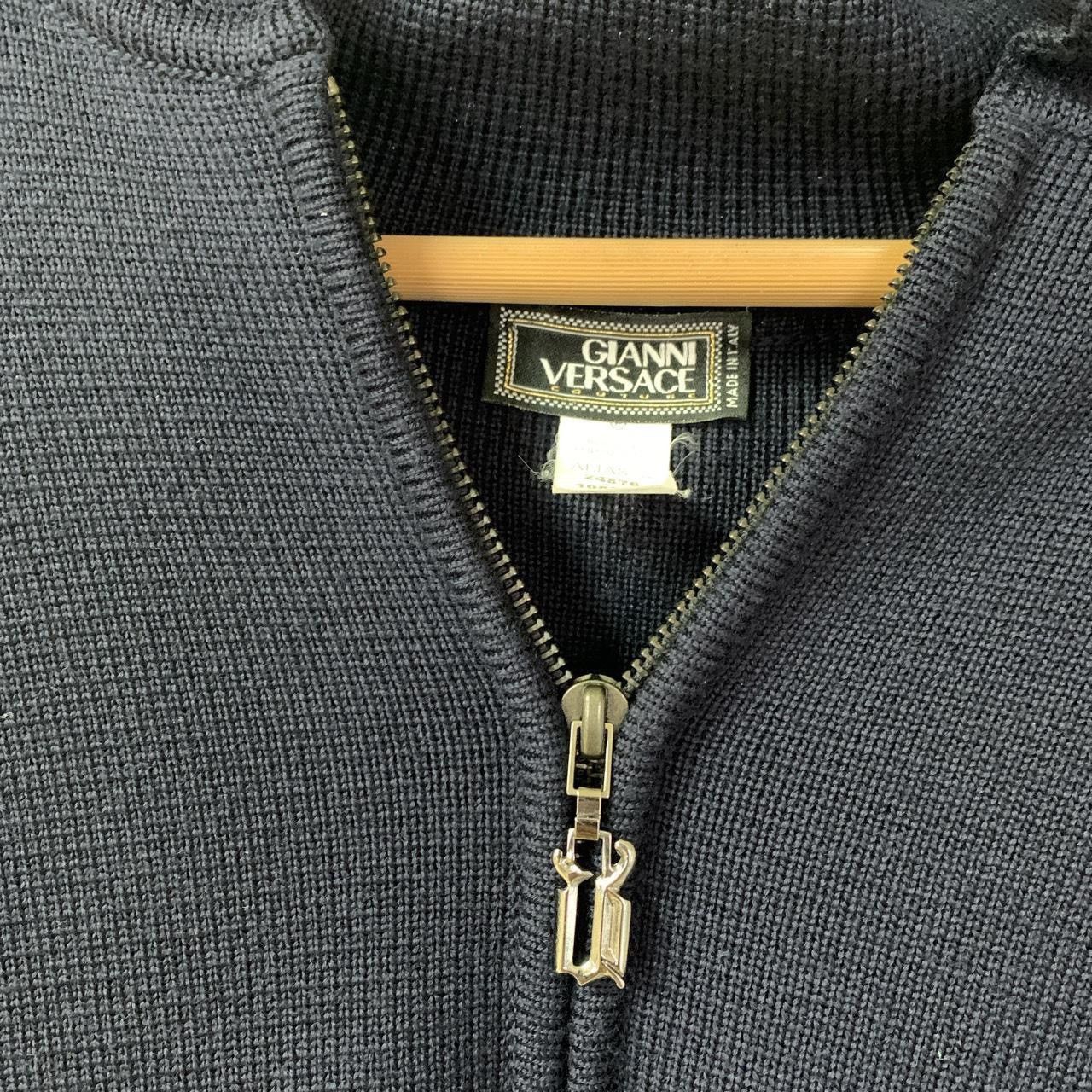 Versace Rare Gianni Versace La Medusa Versace Knit Jacket Size US L / EU 52-54 / 3 - 3 Thumbnail