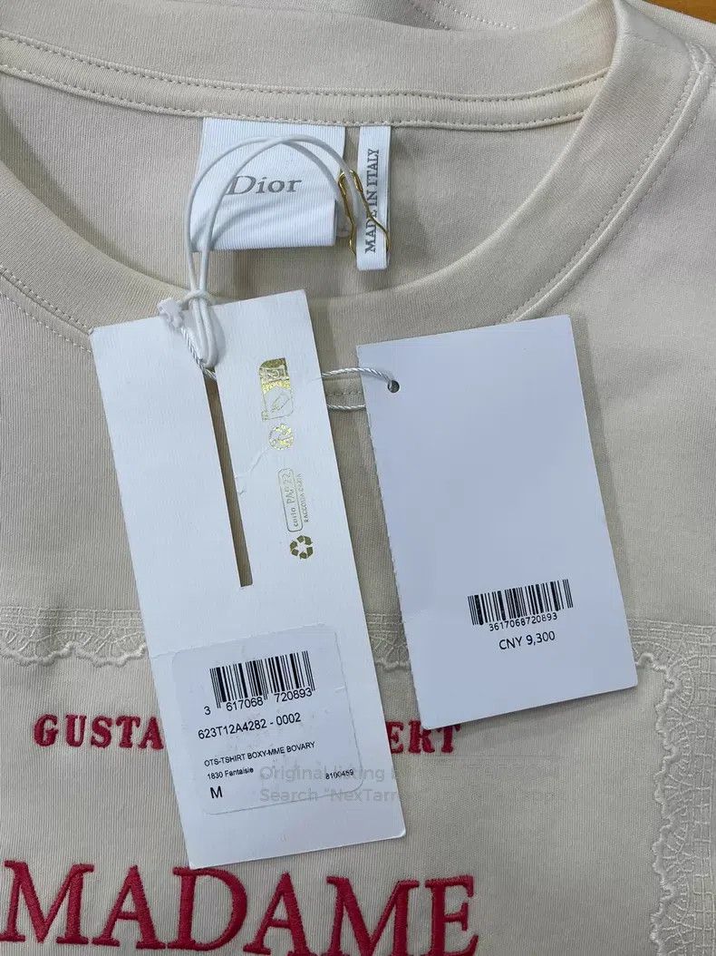 Dior Dior 26 Spring and Summer New Printed Short-sleeved T-shir Size M / US 6-8 / IT 42-44 - 4 Thumbnail