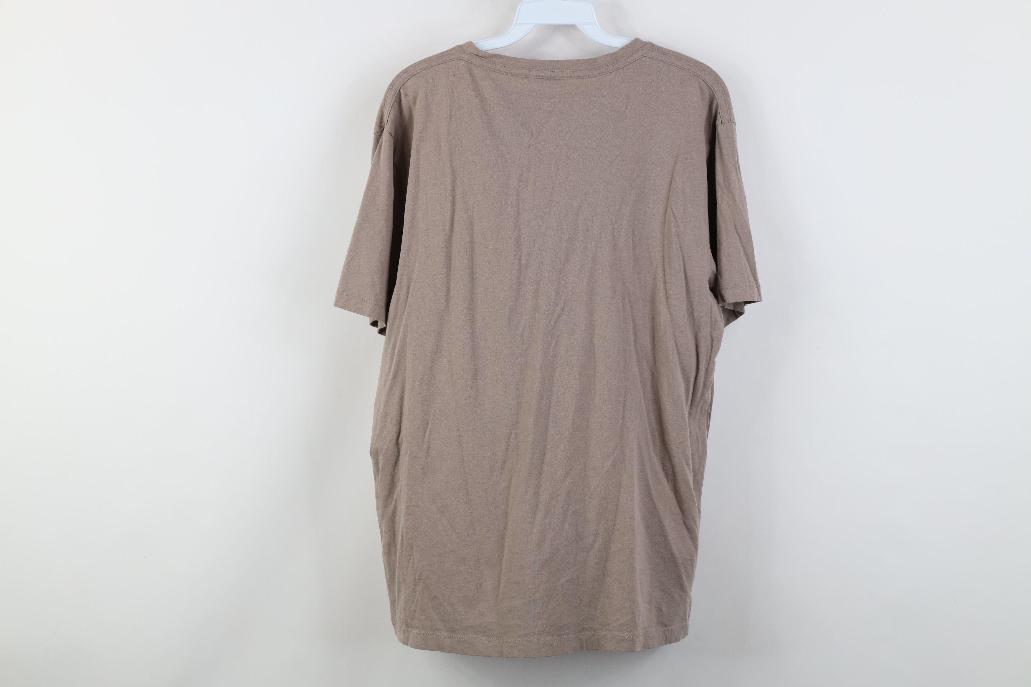 Allsaints Allsaints Organic Cotton Shot Sleeve T-Shirt Beige Size US L / EU 52-54 / 3 - 16 Thumbnail