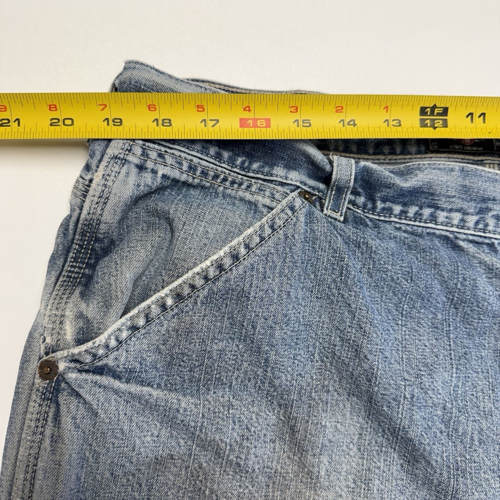 Structure Vintage Structure Carpenter Jeans Mens 38x32 Blue Y2K Baggy Size US 38 / EU 54 - 11 Thumbnail