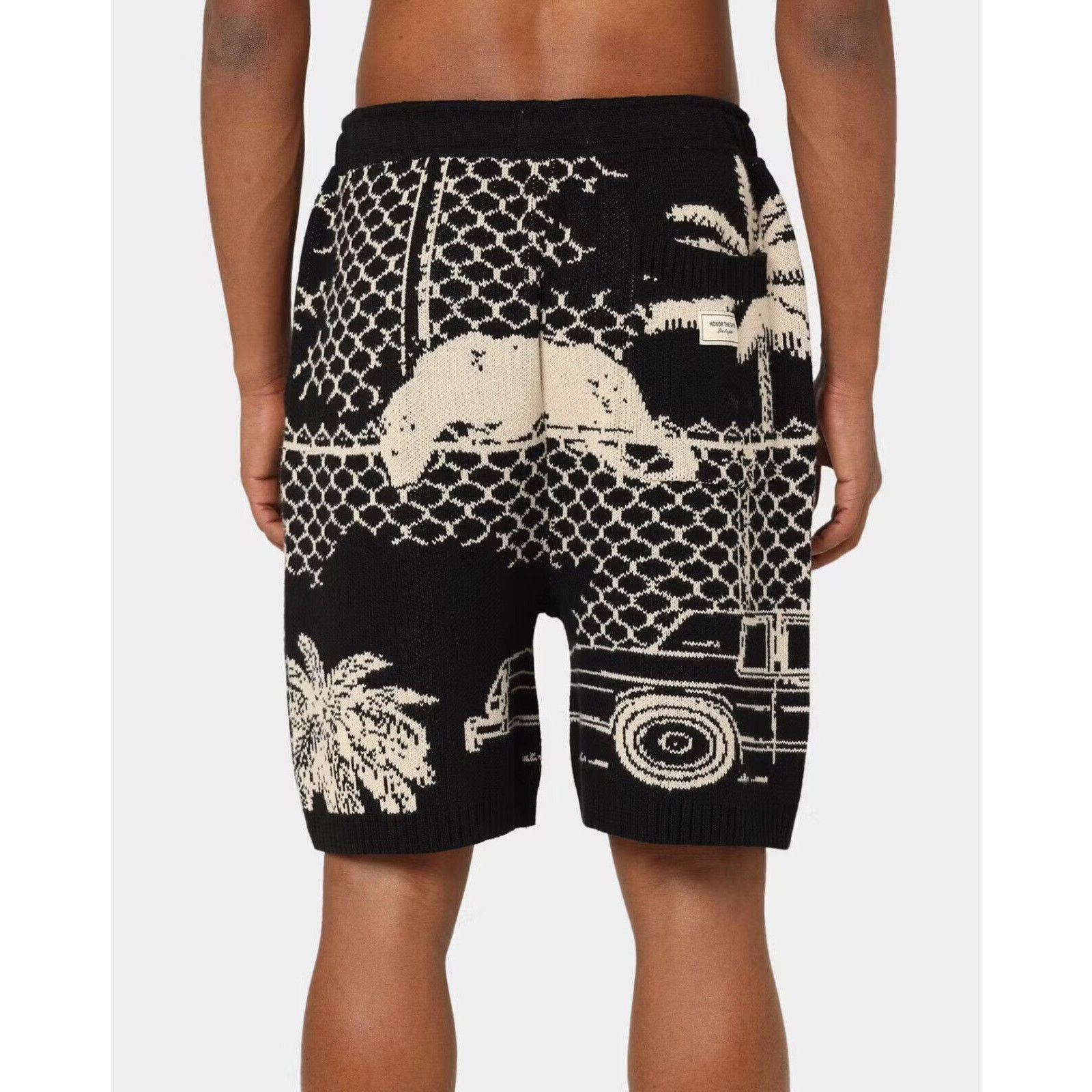 Honor the Gift Honor The Gift Men's Jungle Heavyweight Knit Shorts Size US 36 / EU 52 - 6 Thumbnail