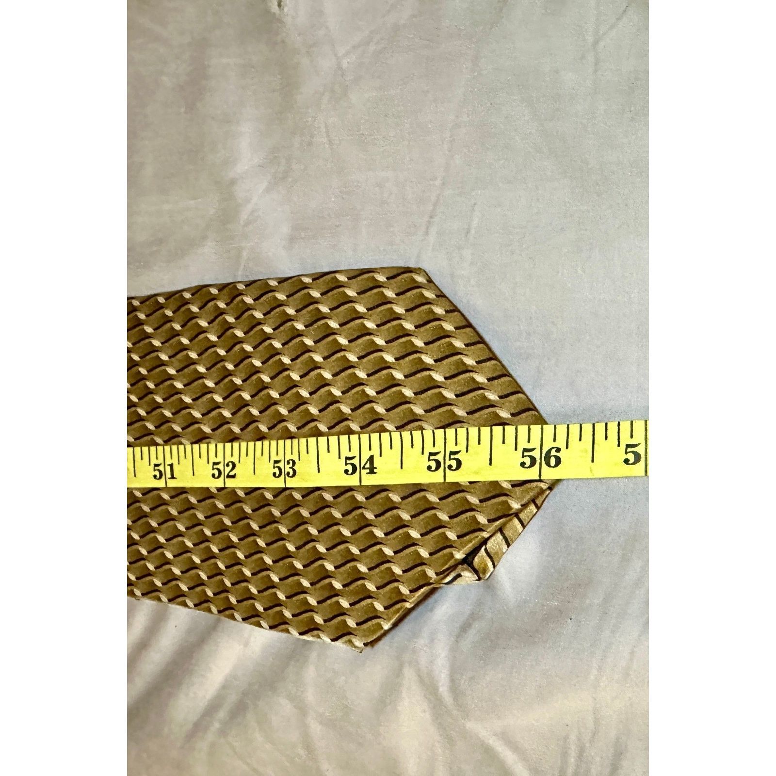 Other Vtg Silk Ties Bruno Rossi Italy Bardelli Roma Lattice Retro Size ONE SIZE - 4 Thumbnail