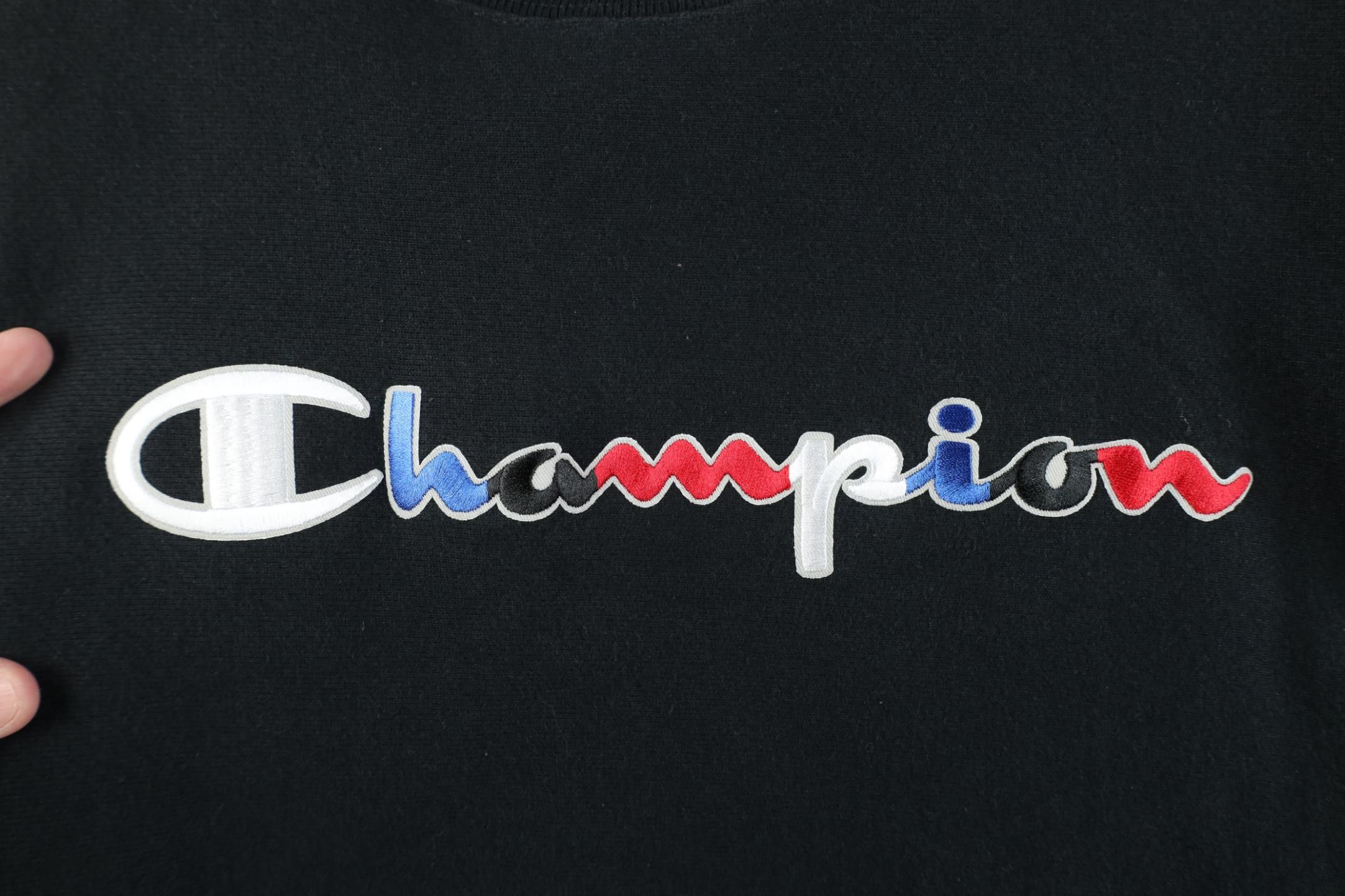 Champion Y2K Champion Reverse Weave Heavyweight Sweatshirt Black Size US S / EU 44-46 / 1 - 4 Thumbnail