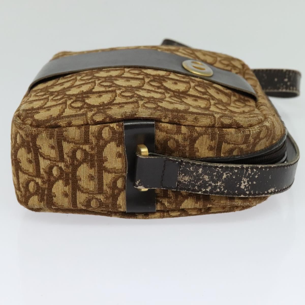 Dior DIOR Trotter Canvas Shoulder Bag Brown Size ONE SIZE - 5 Thumbnail