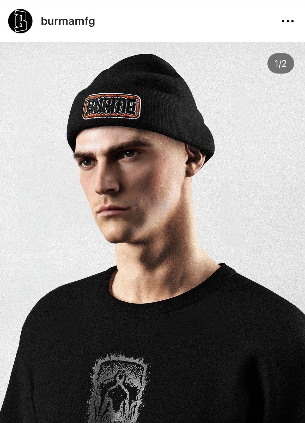 Burma ORANGE SERViCE MAiNTENANCE WORK LOGO BEANiE HALLOWEEN Size ONE SIZE - 6 Thumbnail