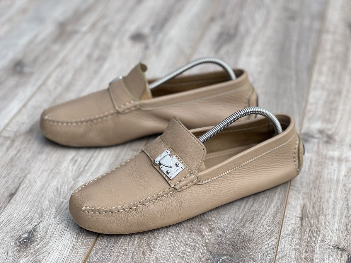 Leather × Louis Vuitton Louis Vuitton Lombok Moccasin Leather Size US 9 / EU 42 - 1 Thumbnail