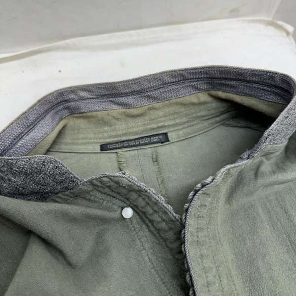 Yohji Yamamoto Yohji Yamamoto Pour Homme 95ss Band Collar Jacket Size US M / EU 48-50 / 2 - 5 Thumbnail