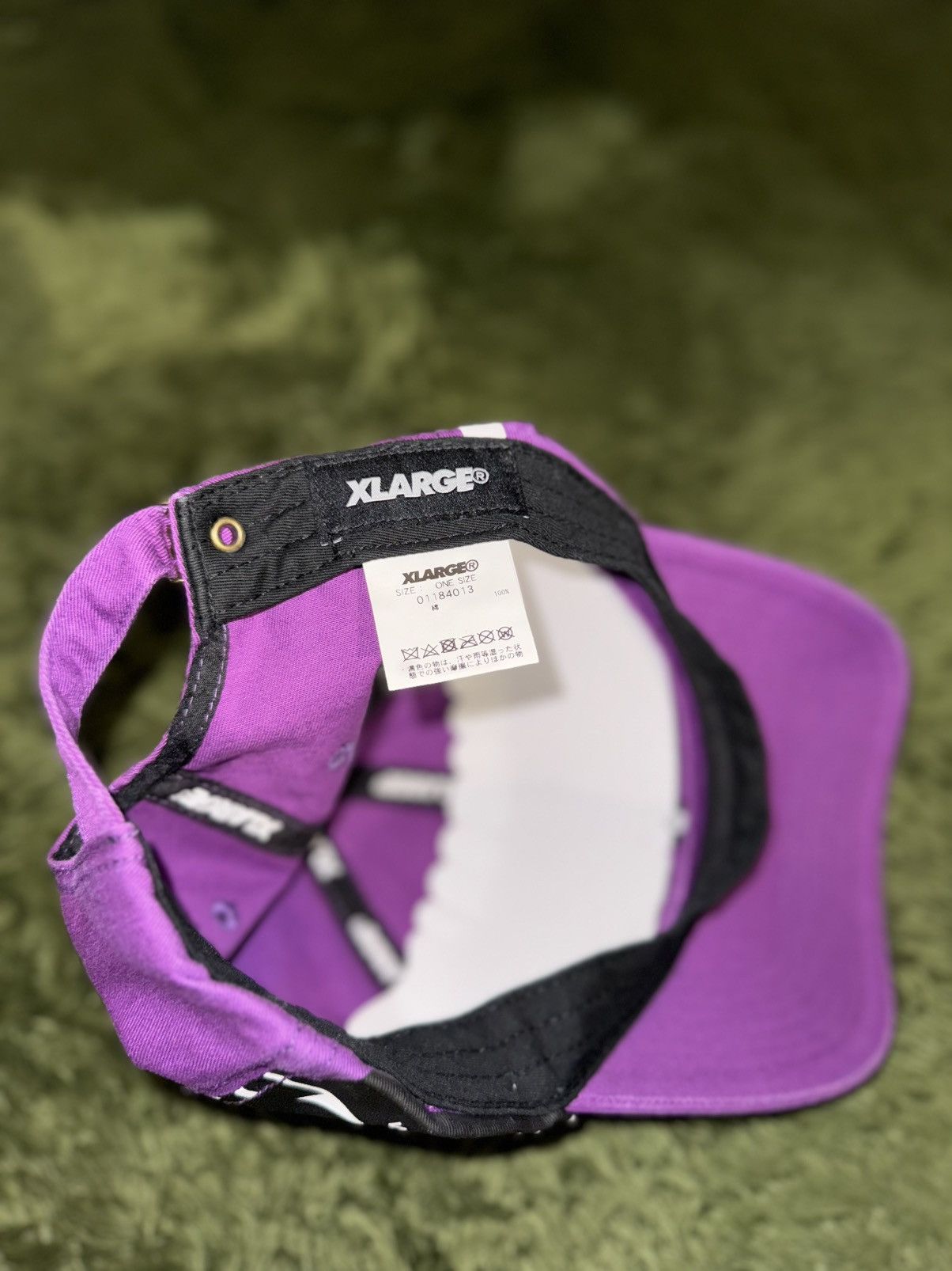 Xlarge X-LARGE Osaka Original Logo Print Cap Purple Size ONE SIZE - 7 Thumbnail