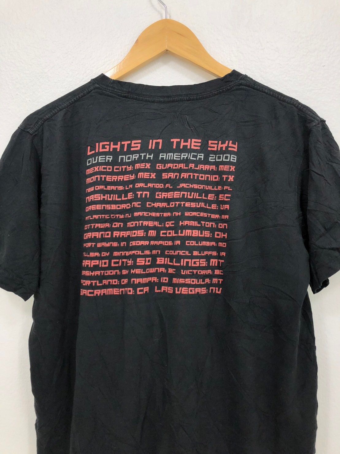 Vintage 2009 Nine Inch Nails NIN Lights In The Sky Tour Shirt BN Size US L / EU 52-54 / 3 - 2 Thumbnail