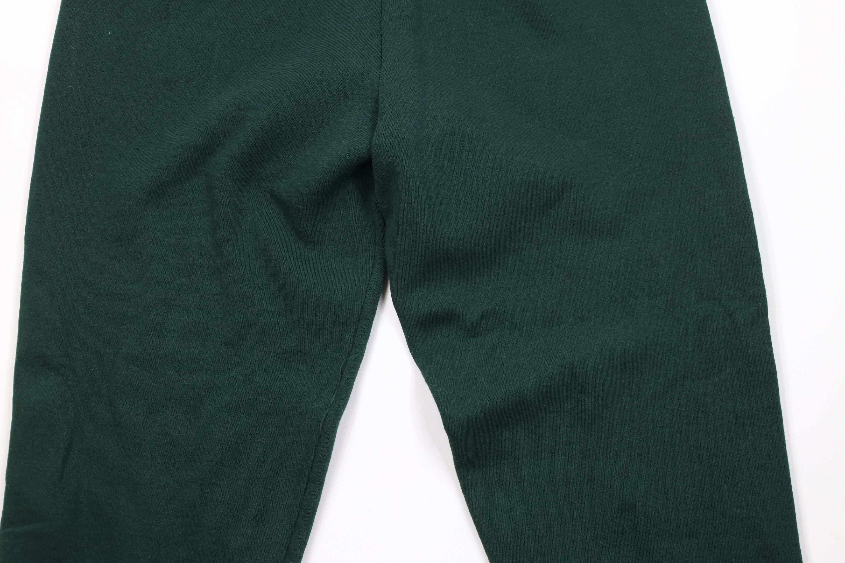 Vintage Vintage 90s Streetwear Heavyweight Sweatpants Green USA Size US 38 / EU 54 - 3 Thumbnail