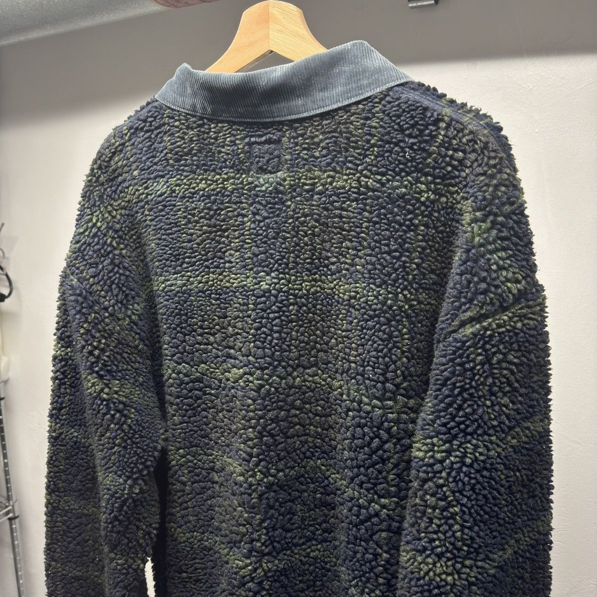 Levi's 90s Levi's Silvertab Plaid Baggy Deep Pile Fleece ERD Grunge Size US XL / EU 56 / 4 - 8 Thumbnail