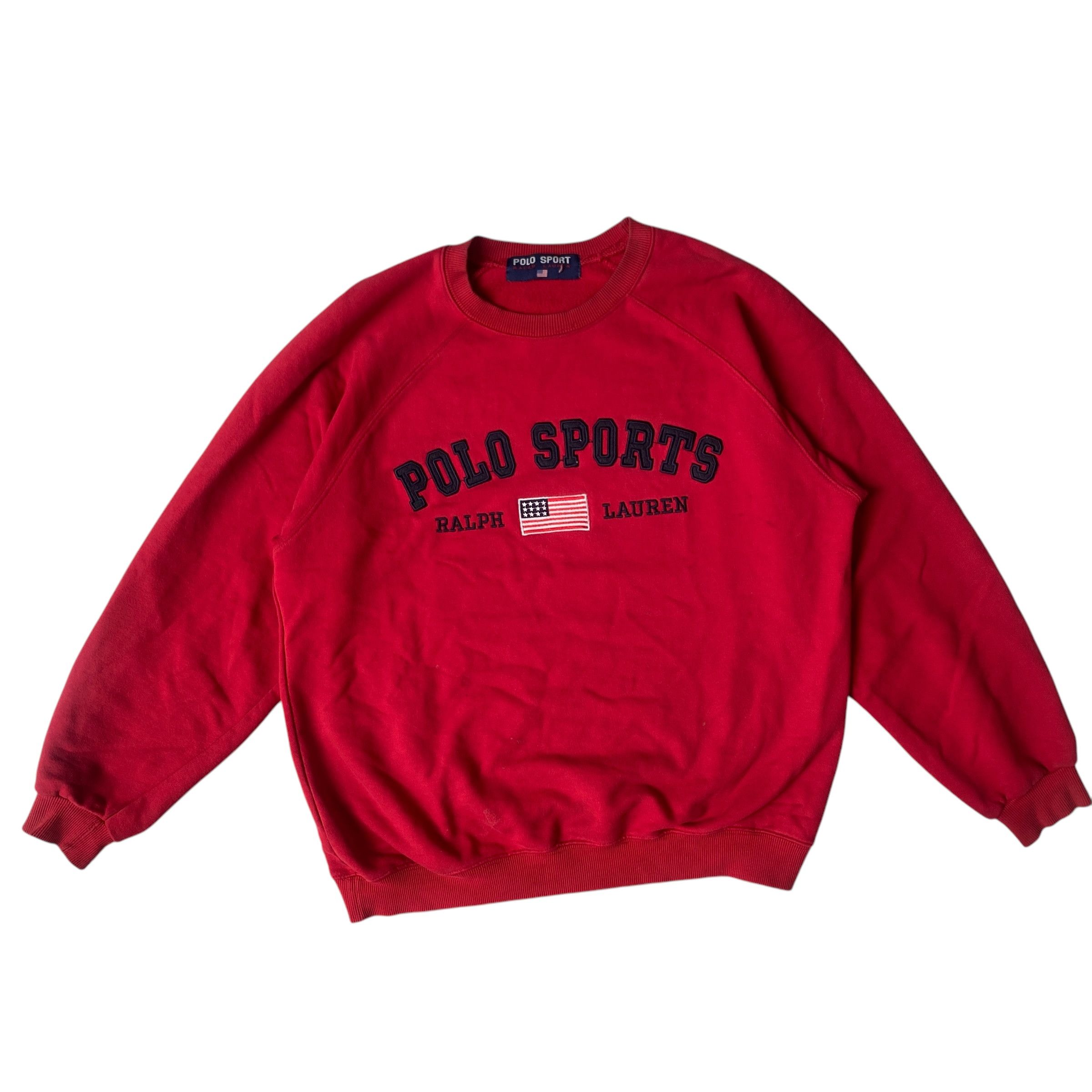 Polo Ralph Lauren × Vintage Vintage Polo Sports by Polo Ralph Lauren Sweatshirt Size US M / EU 48-50 / 2 - 1 Thumbnail
