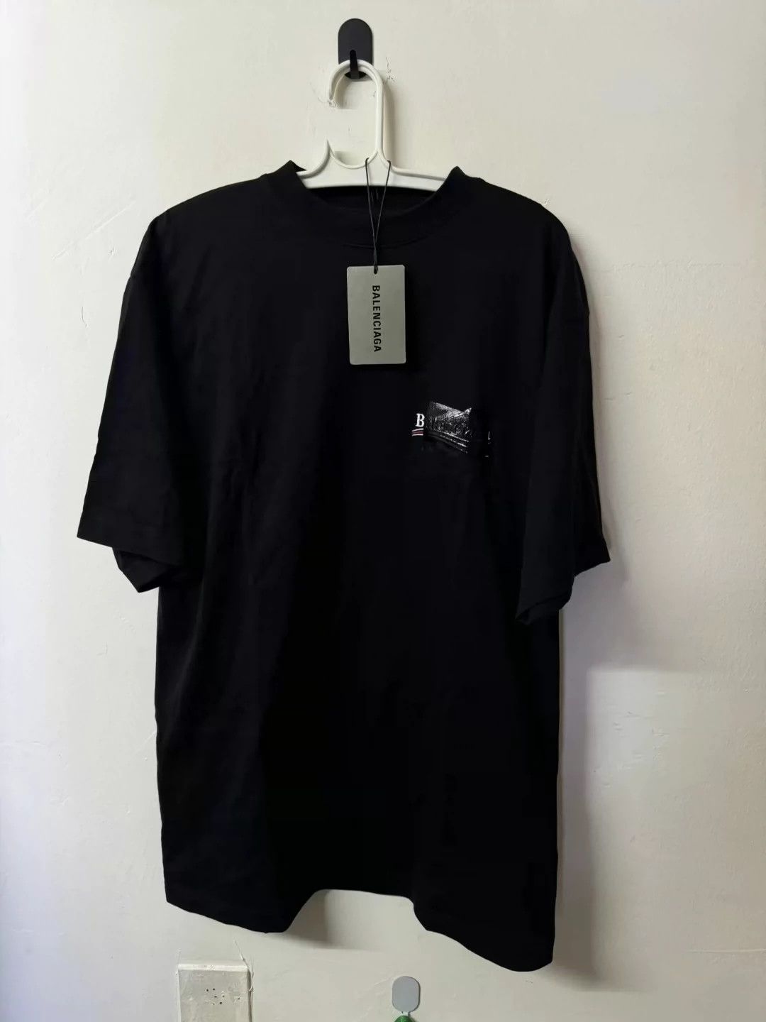 Balenciaga Balenciaga Tape Cola Short Sleeve Size US XXS / EU 40 - 1 Thumbnail
