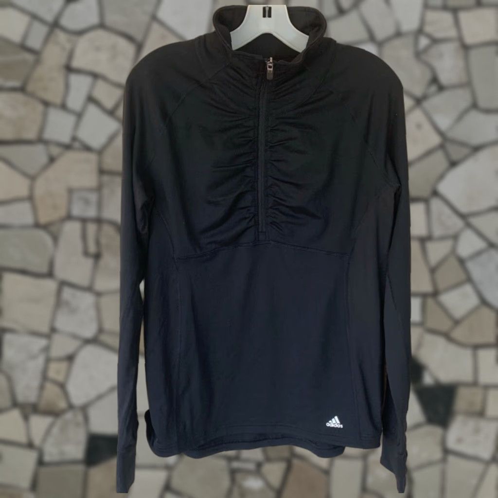 Adidas Performance ULT Pullover Thumb Holes Womens Large Track Jacket