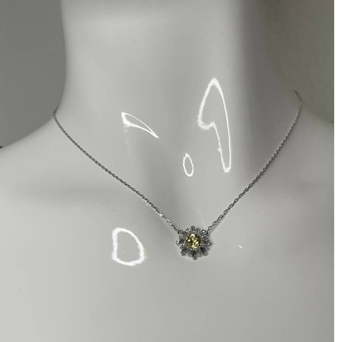 Swarovski Swarovski Sunshine Pendant Necklace Rhodium plated Size ONE SIZE - 8 Thumbnail
