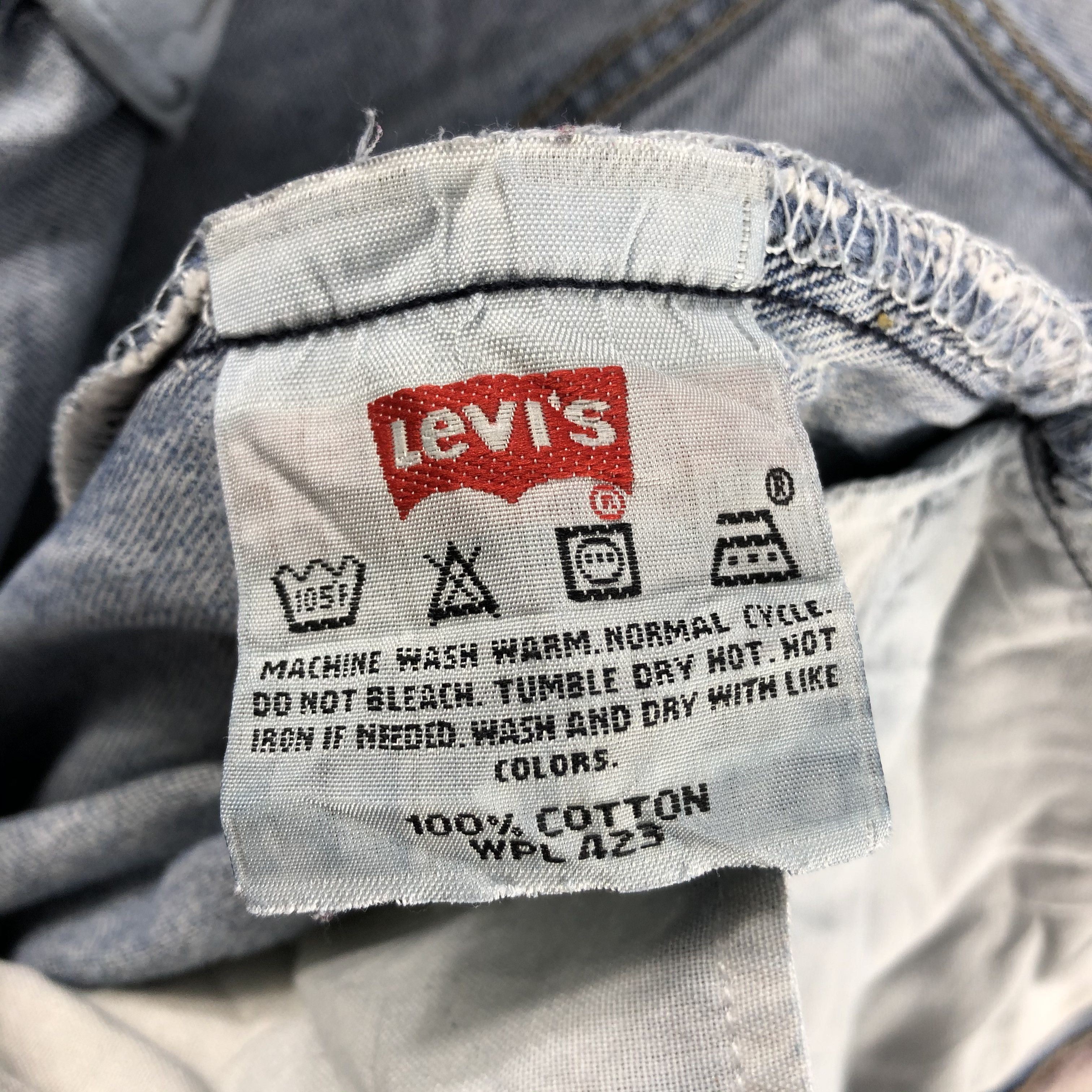 Levi's × Vintage Vintage Blue Wash Levis 501 Jeans-JM2960 Size US 39 - 17 Thumbnail