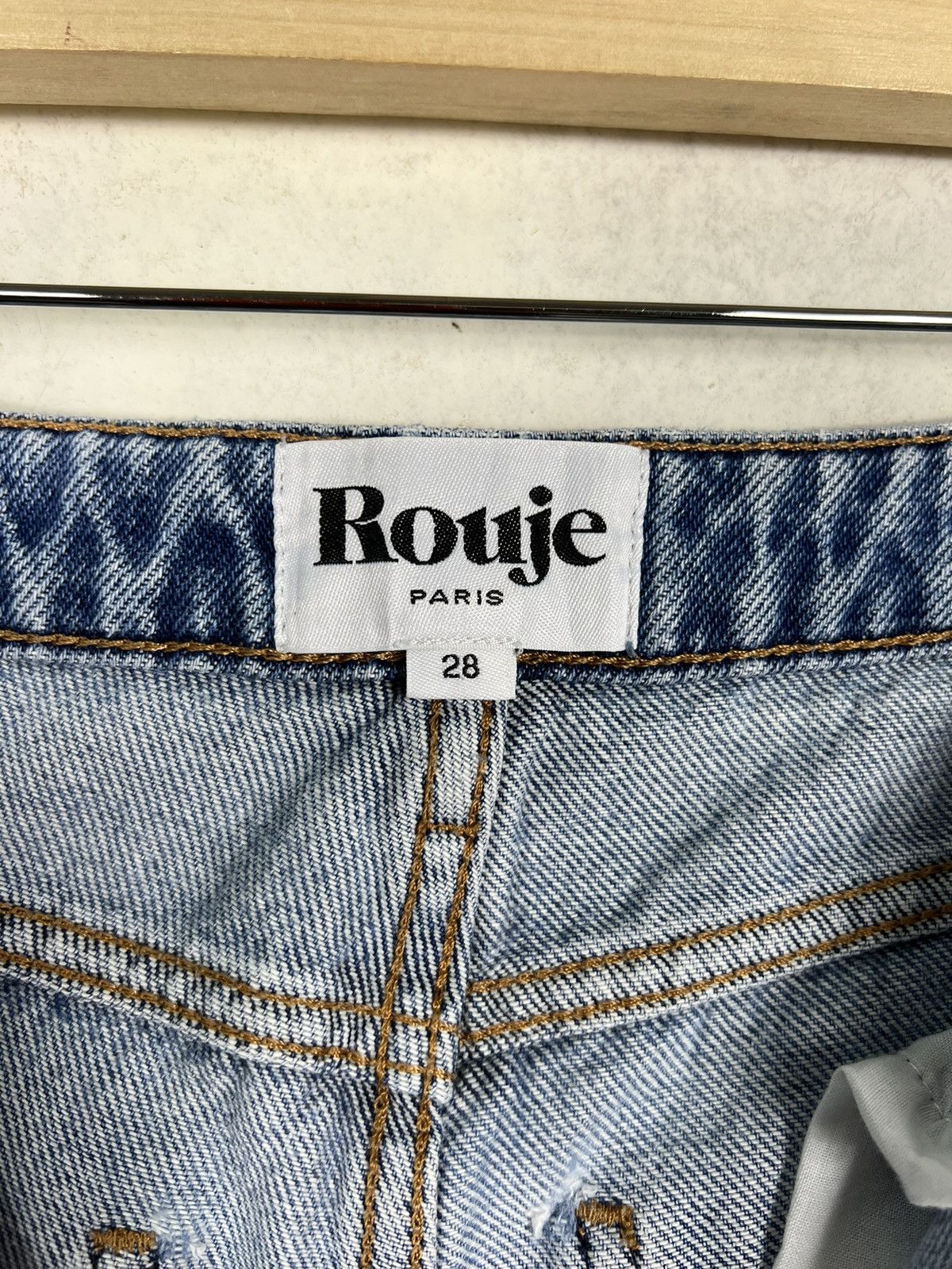 Japanese Brand 🔥 ROUJE PARIS DYED DENIM JEANS Size US 28 / EU 44 - 14 Thumbnail