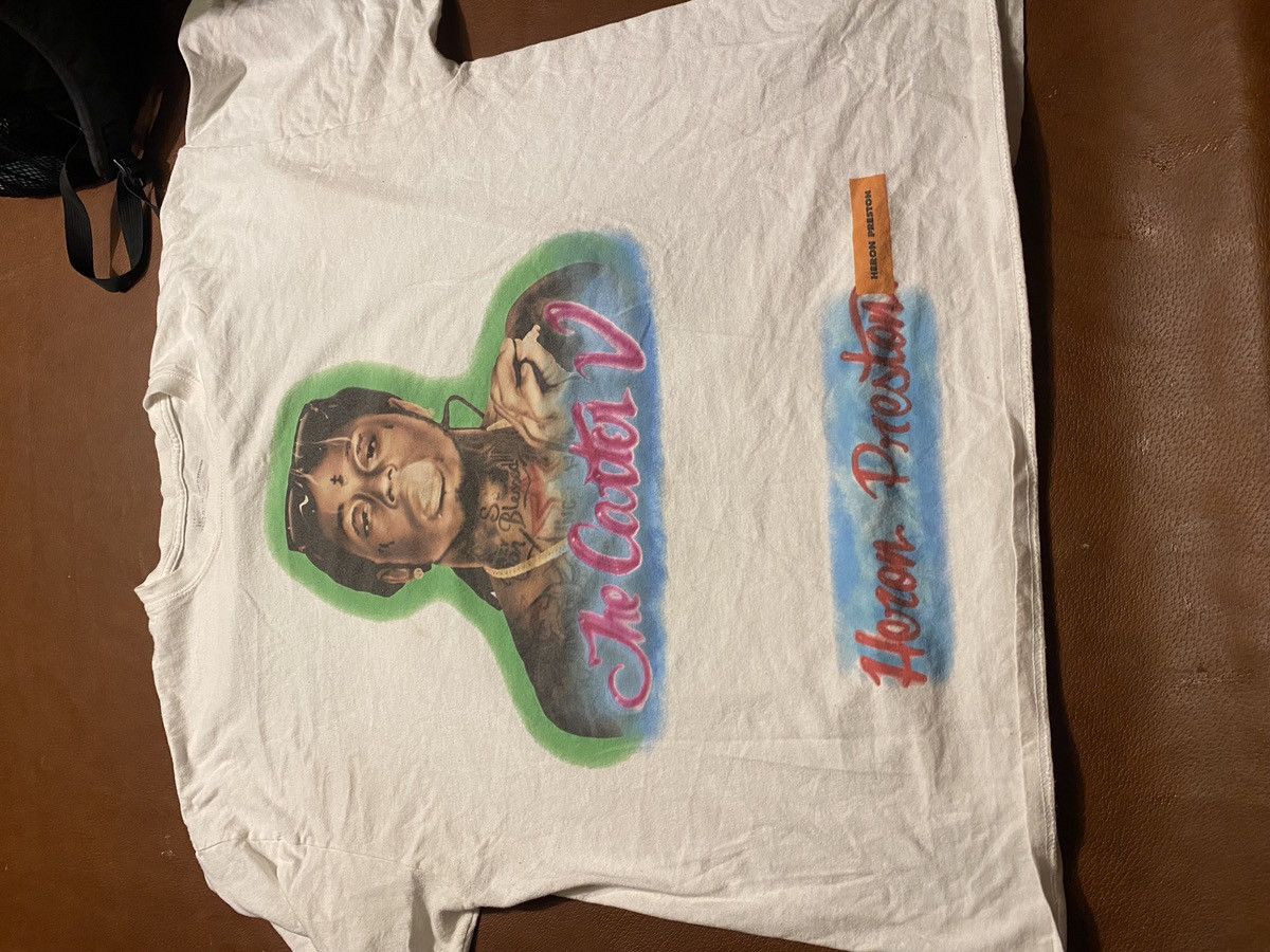 RARE Heron Preston X popular Lil Wayne Collab Tee