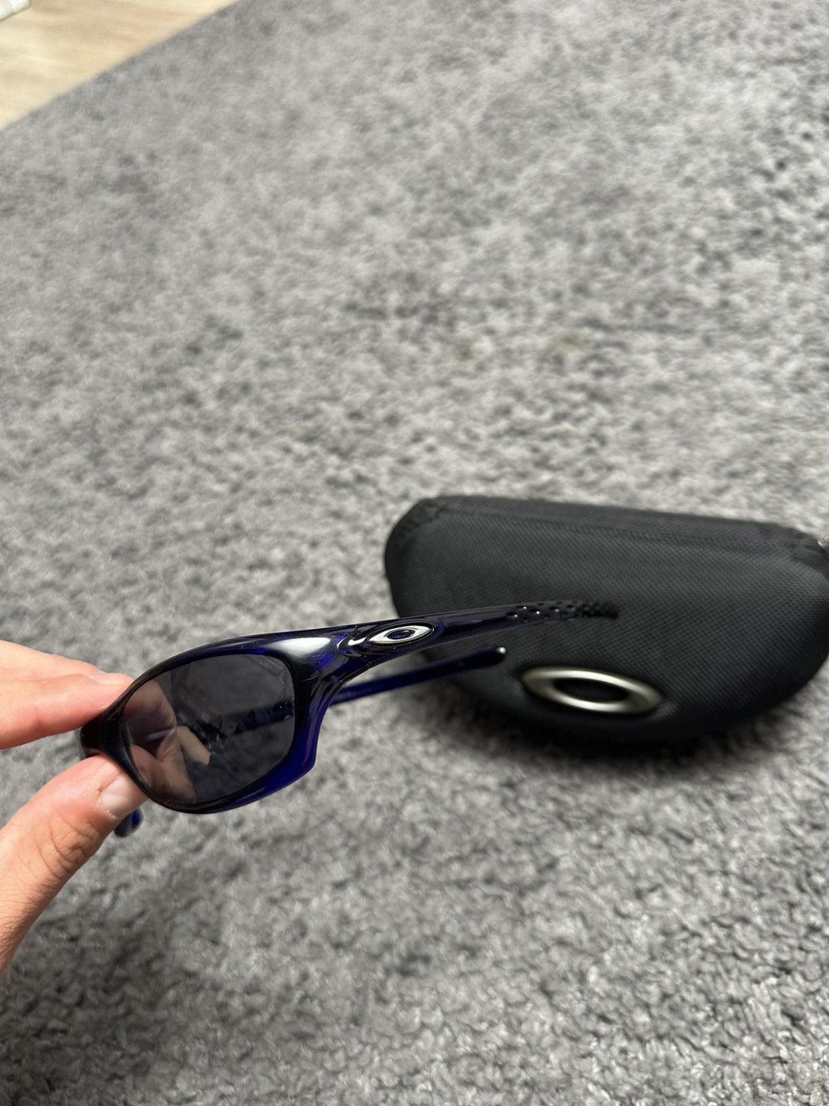 90s 00s OAKLEY FIVE ゼブラ サングラス OAKLEY FIVES SQUARED