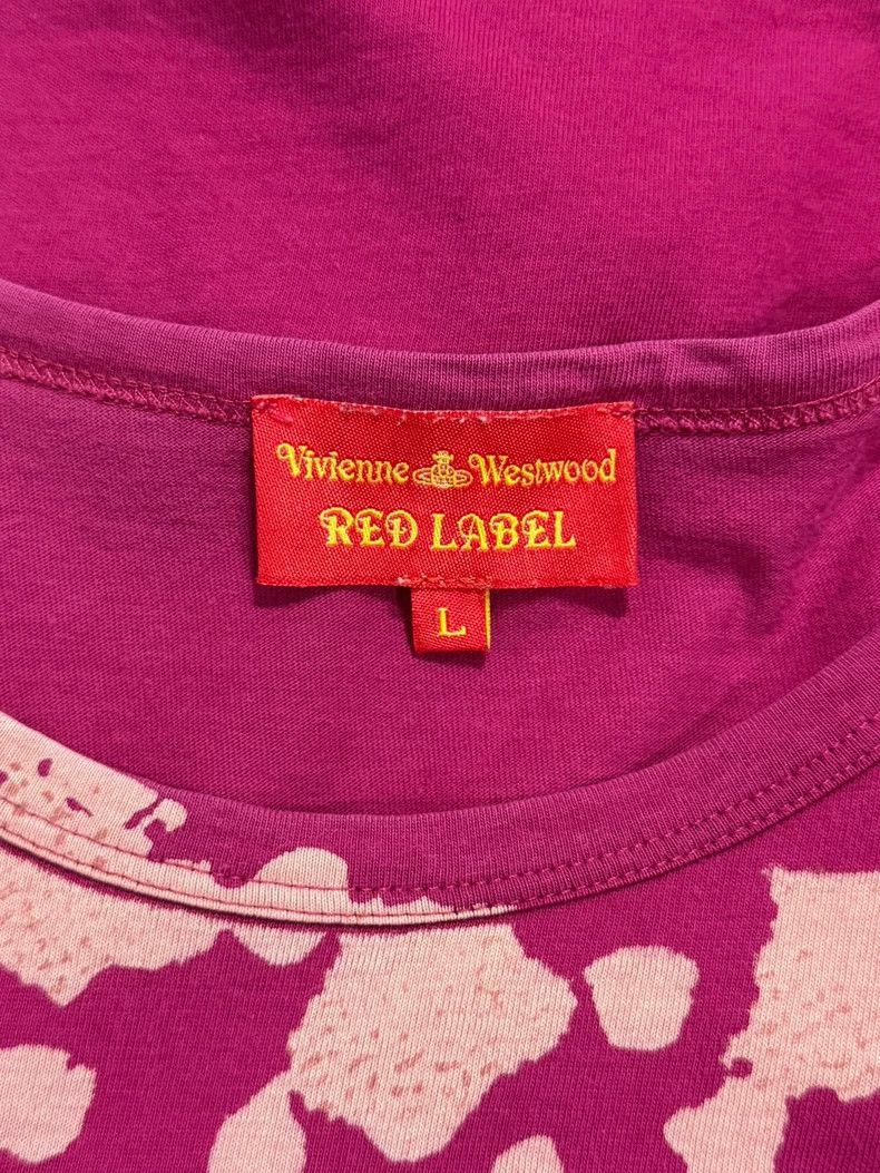 Vivienne Westwood Vivienne Westwood Rose red asymmetrical deformed skull Sat Size L / US 10 / IT 46 - 6 Thumbnail