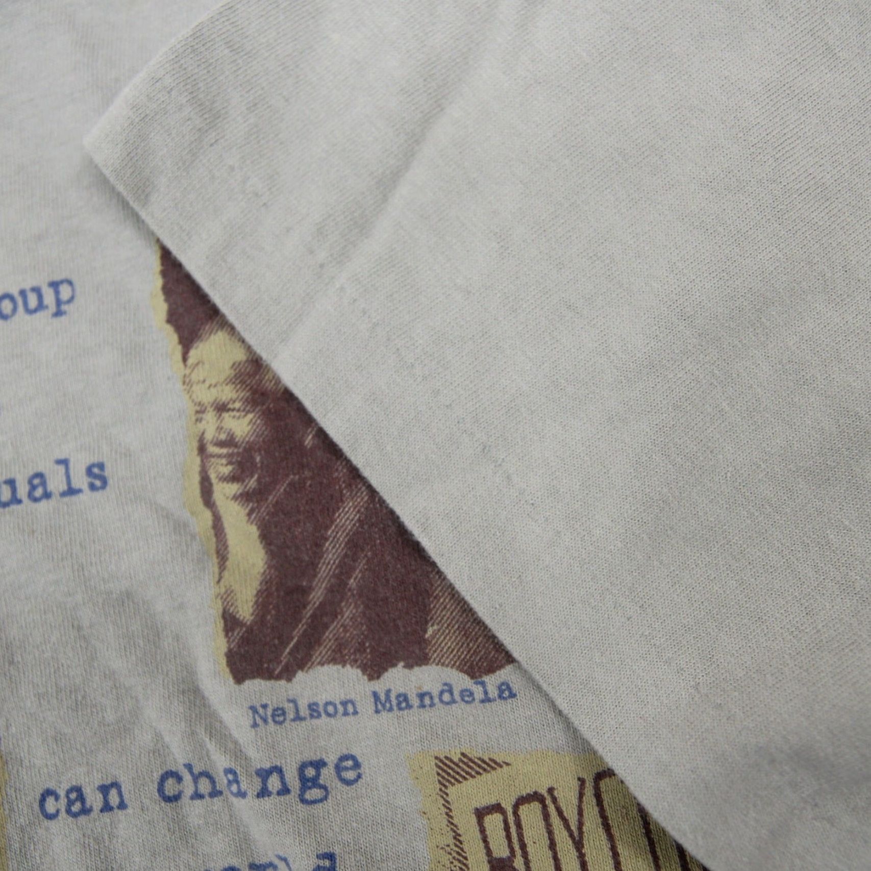 Vintage VINTAGE Figures Who Changed The World Mens Medium Graphic T Shirt Gray Size US M / EU 48-50 / 2 - 6 Thumbnail