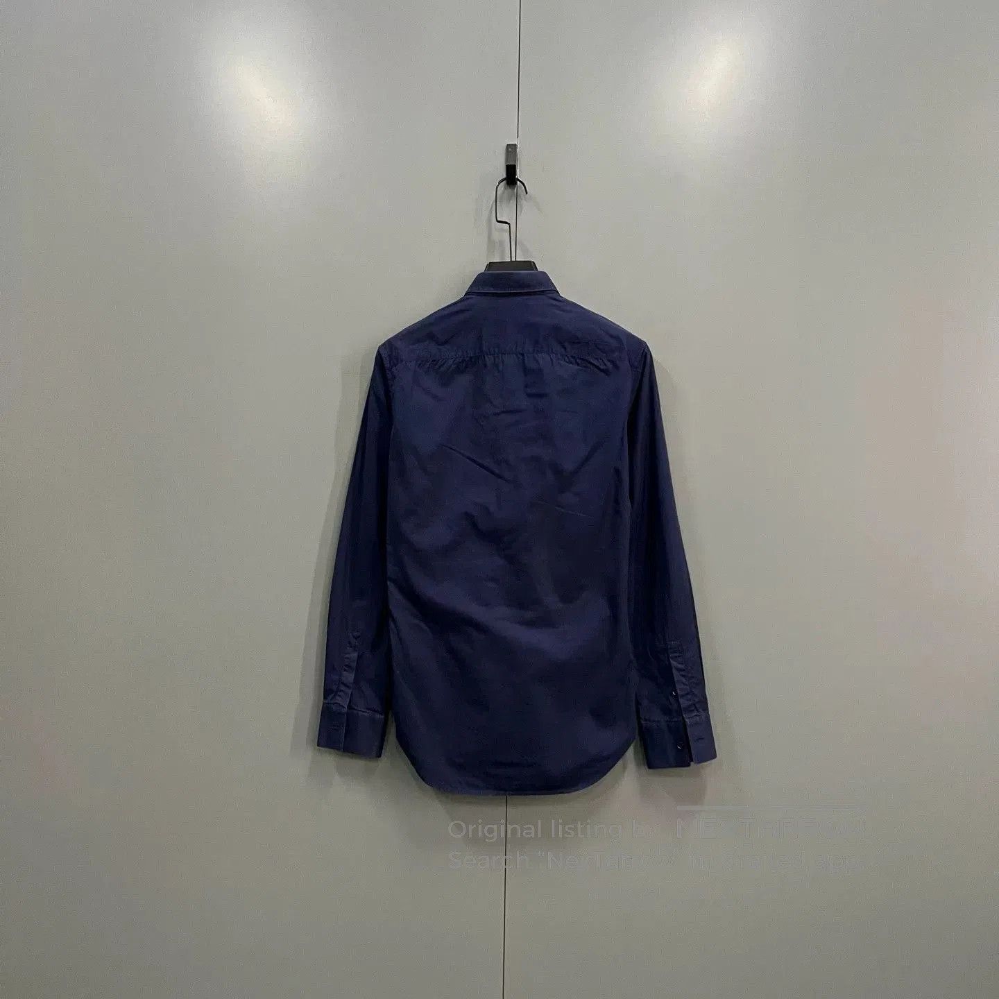 Dior Dior Deep Blue Long Sleeve Shirt. Size US M / EU 48-50 / 2 - 2 Thumbnail
