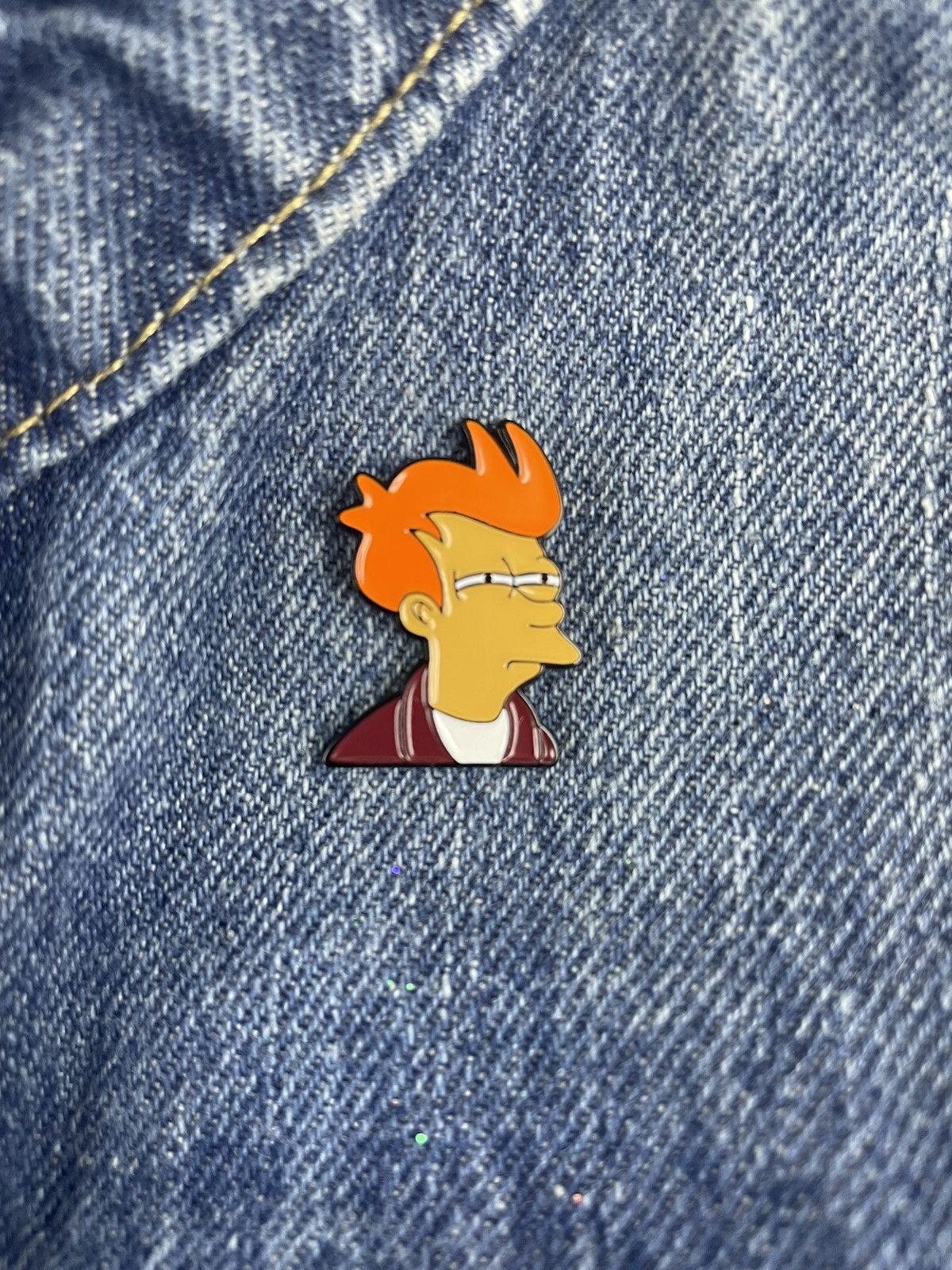 Other Fry Meme Enamel Pin Size ONE SIZE - 1 Thumbnail