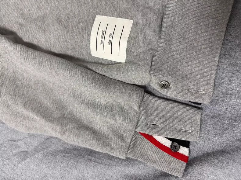 Thom Browne Thom Browne Long-sleeved cotton hoodie Size XS / US 0-2 / IT 36-38 - 3 Thumbnail