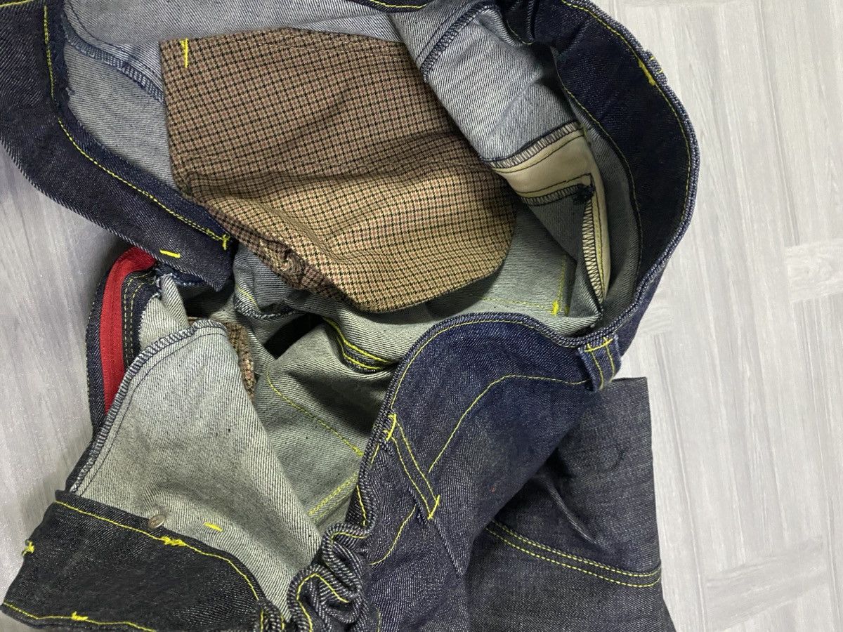 Japanese Brand Rare Monsteat by Momotaro Baggy Denim Jeans Size US 36 / EU 52 - 13 Thumbnail