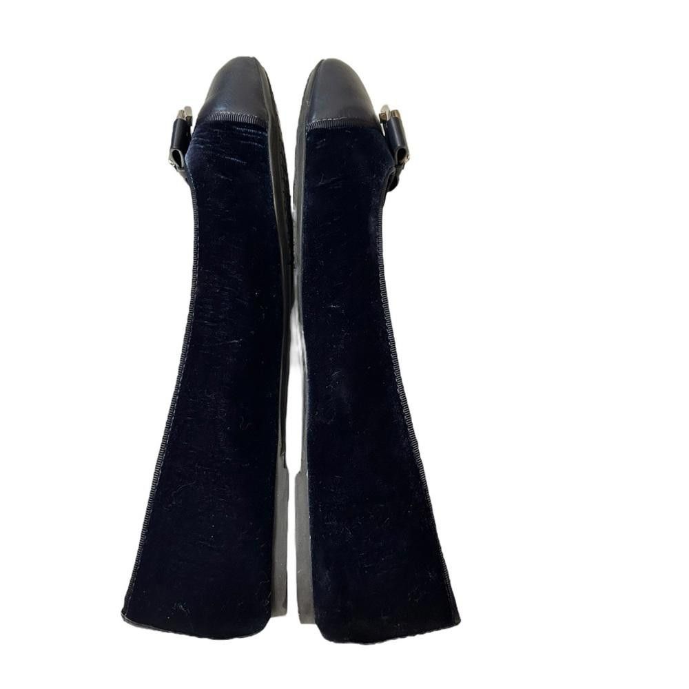 Michael Kors Michael Kors l Alice Ballet Blue Velvet Flats 10 Size US 10 / IT 40 - 6 Thumbnail