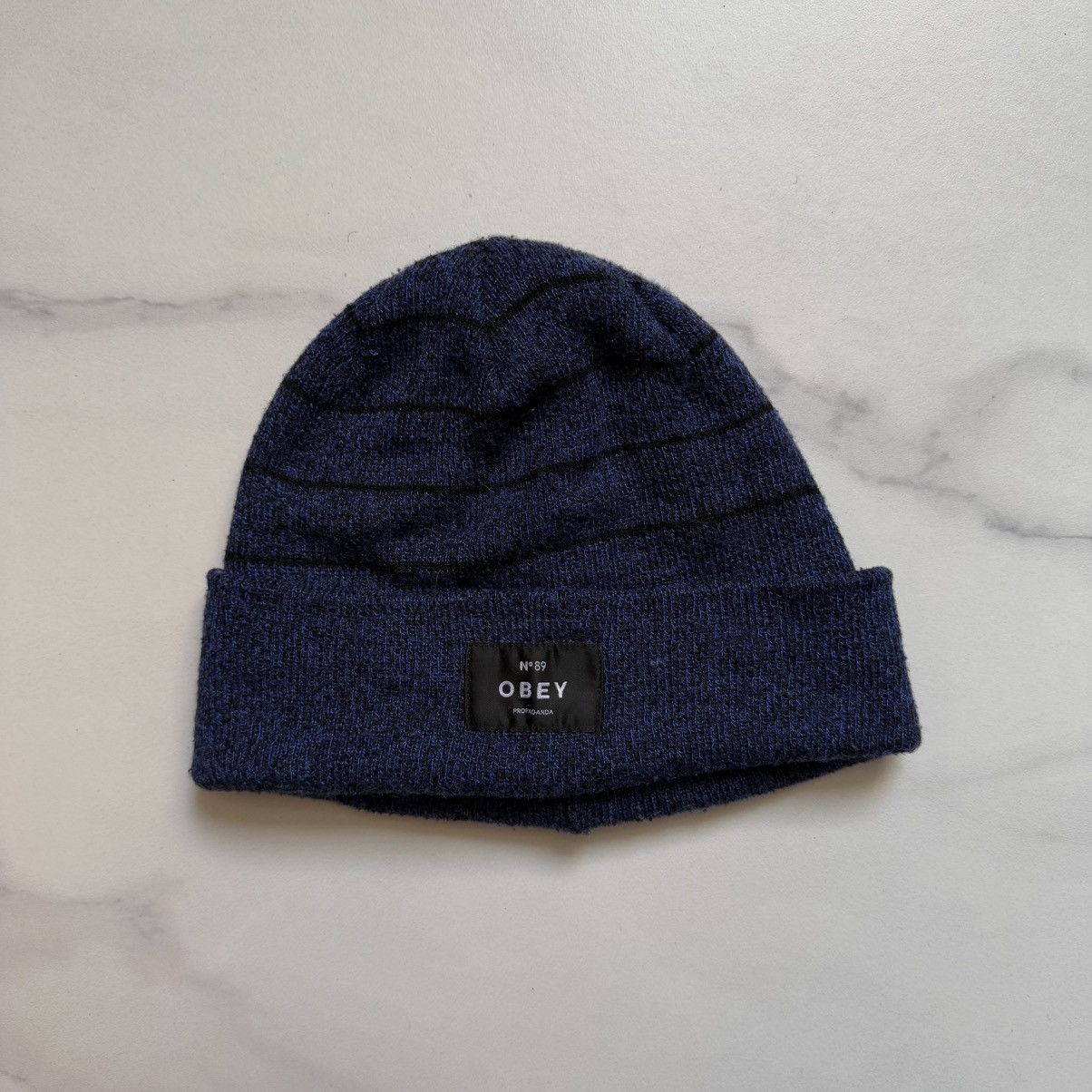 GRAFF × Obey Vintage Y2K OBEY Propaganda Nº89 Beanie Size ONE SIZE - 2 Thumbnail