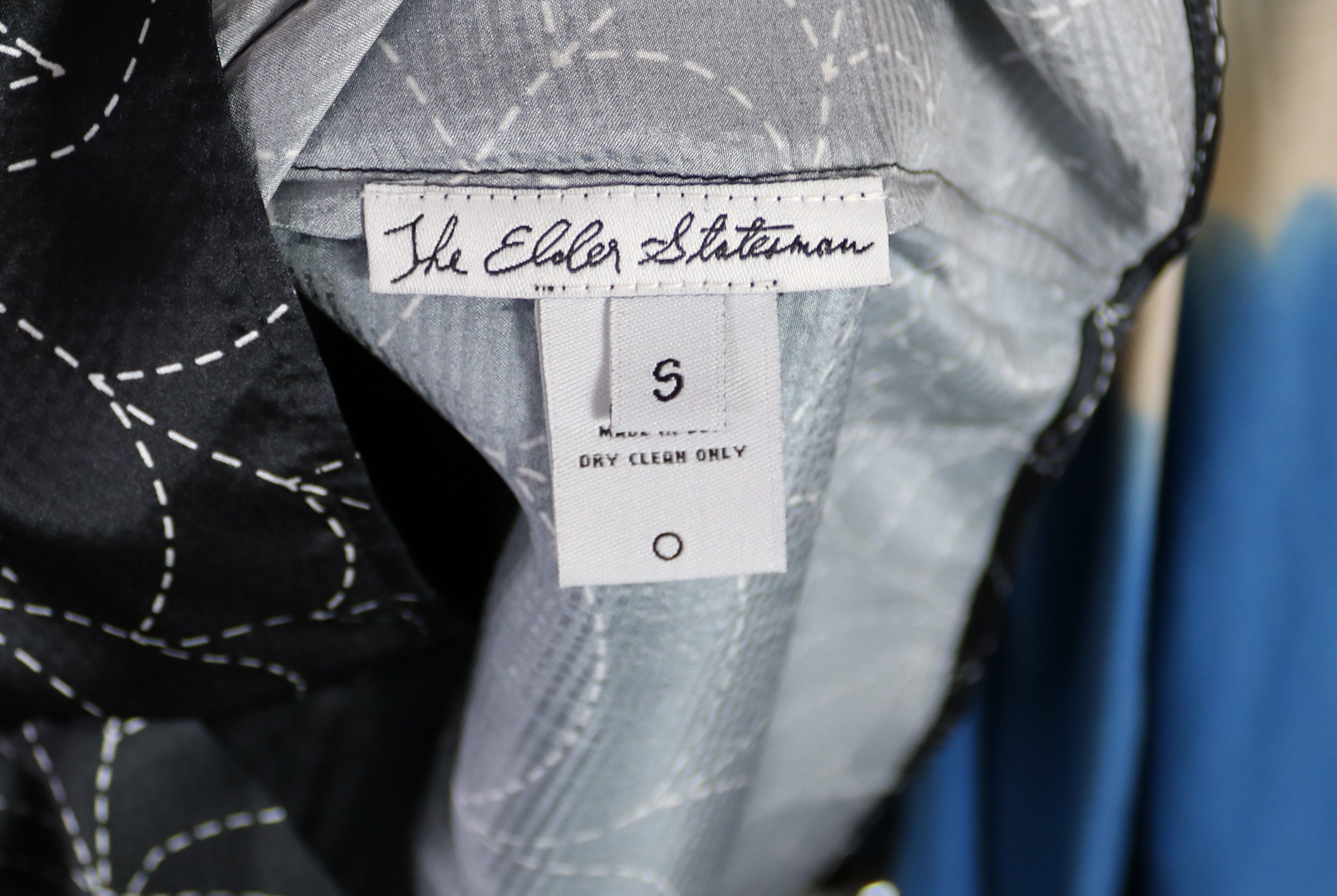 The Elder Statesman The Elder Statesman Spider Webs Betony Silk Print Shirt Size US S / EU 44-46 / 1 - 4 Thumbnail