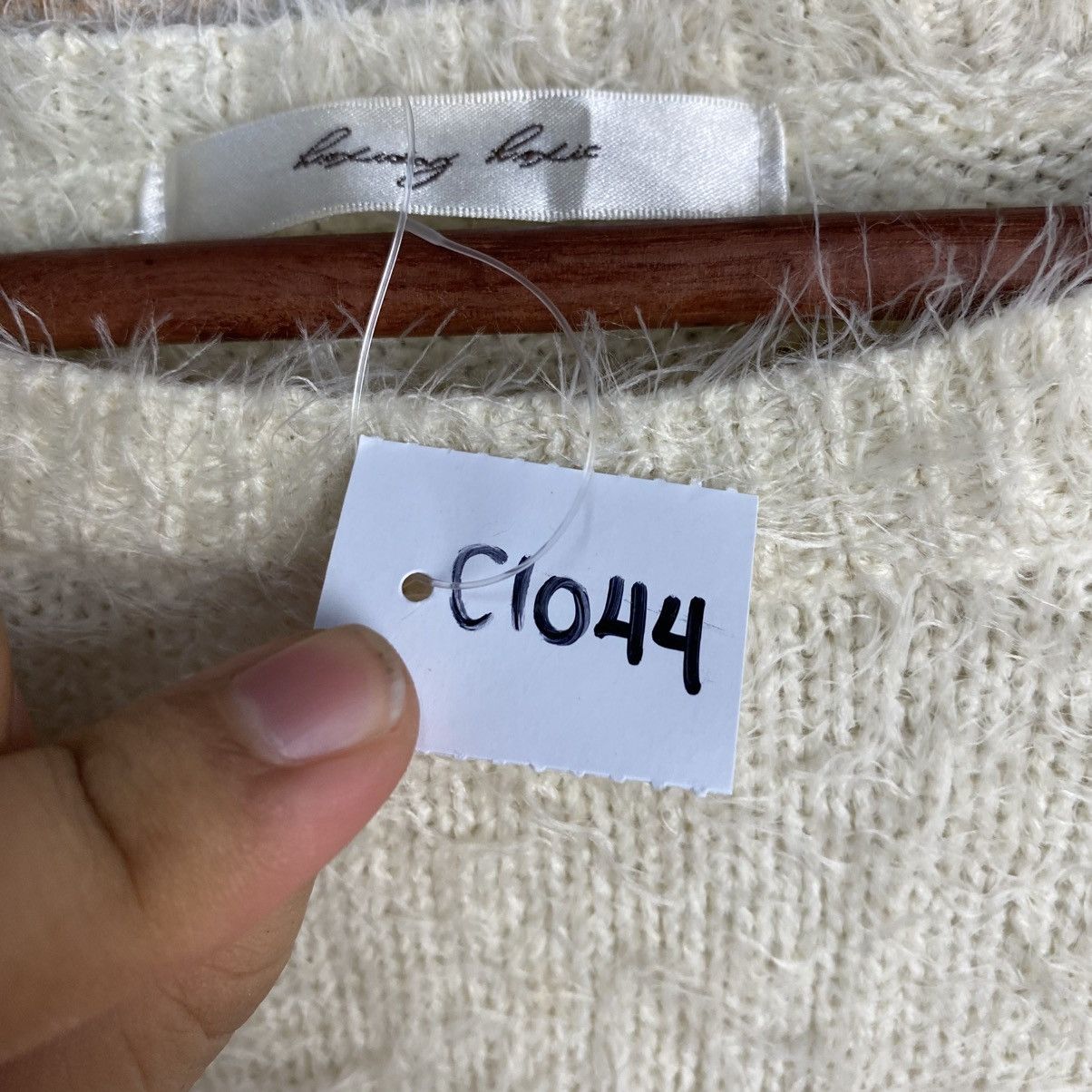 Vintage DL Japanese Brand White Knitwear #C1044 Size S / US 4 / IT 40 - 10 Thumbnail