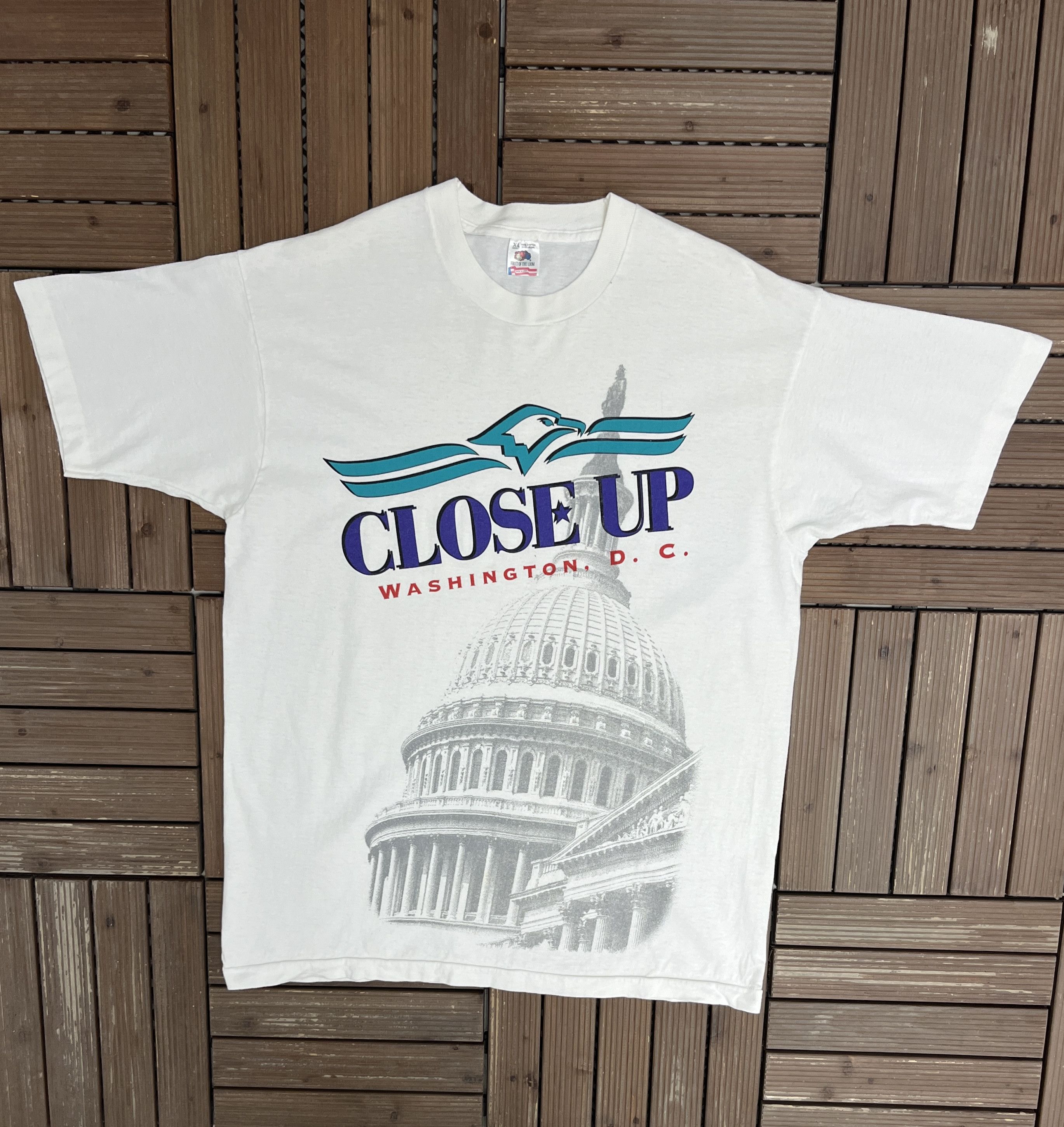 Vintage Washington, DC White House Vintage T-Shirt Tee Size US XL / EU 56 / 4 - 1 Thumbnail