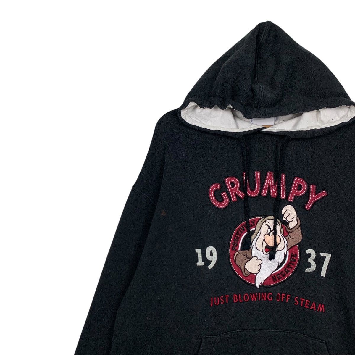Disney DISNEYLAND RESORT GRUMPY Big Logo Hoodie Pullover #2666-C119 Size US L / EU 52-54 / 3 - 6 Thumbnail