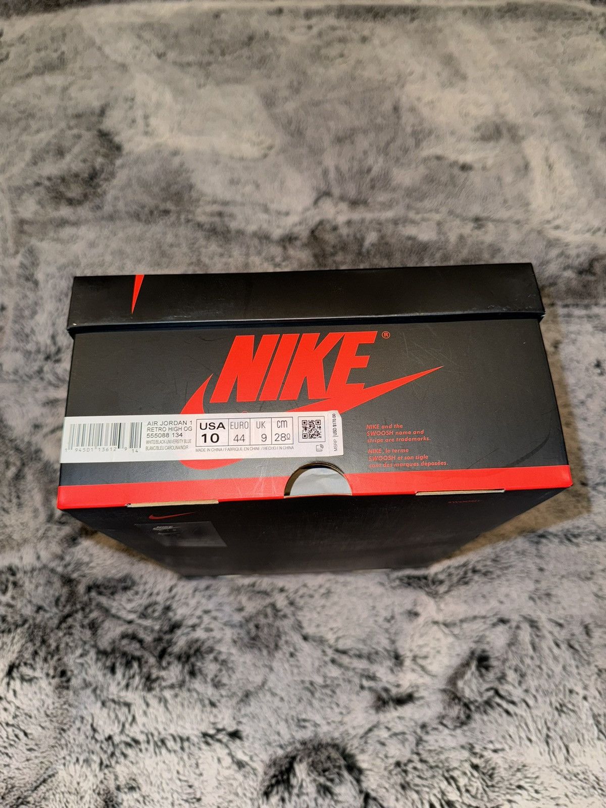 Jordan Brand Jordan 1 Retro High OG University Blue Size US 10 / EU 43 - 10 Thumbnail