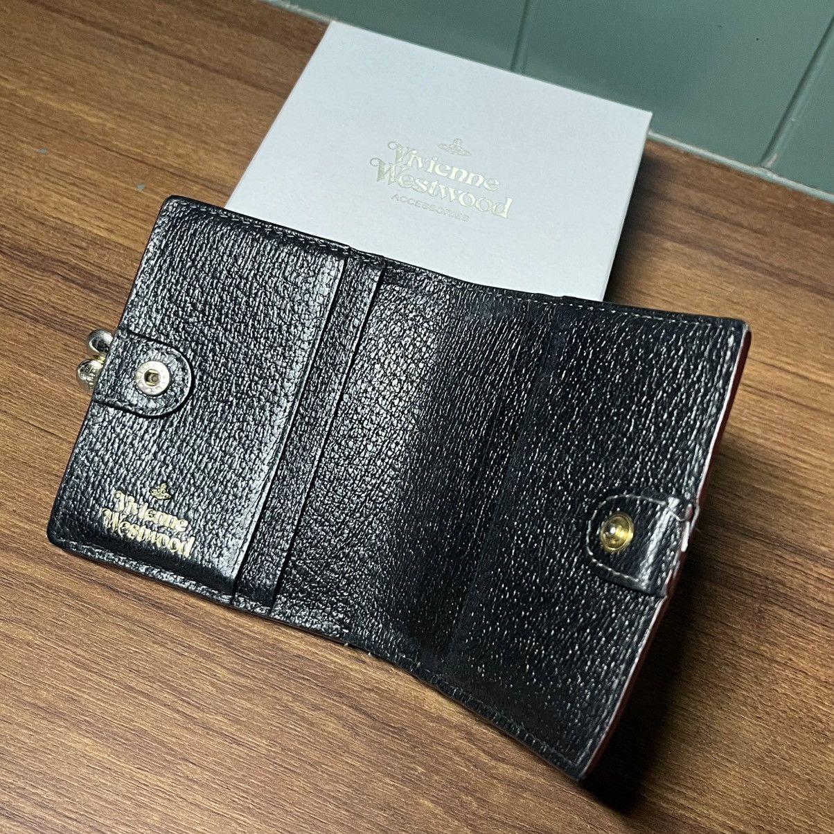 Vivienne Westwood Vivienne Westwood EXECUTIVE Clasp Bi-Fold Mini Wallet Size ONE SIZE - 4 Thumbnail