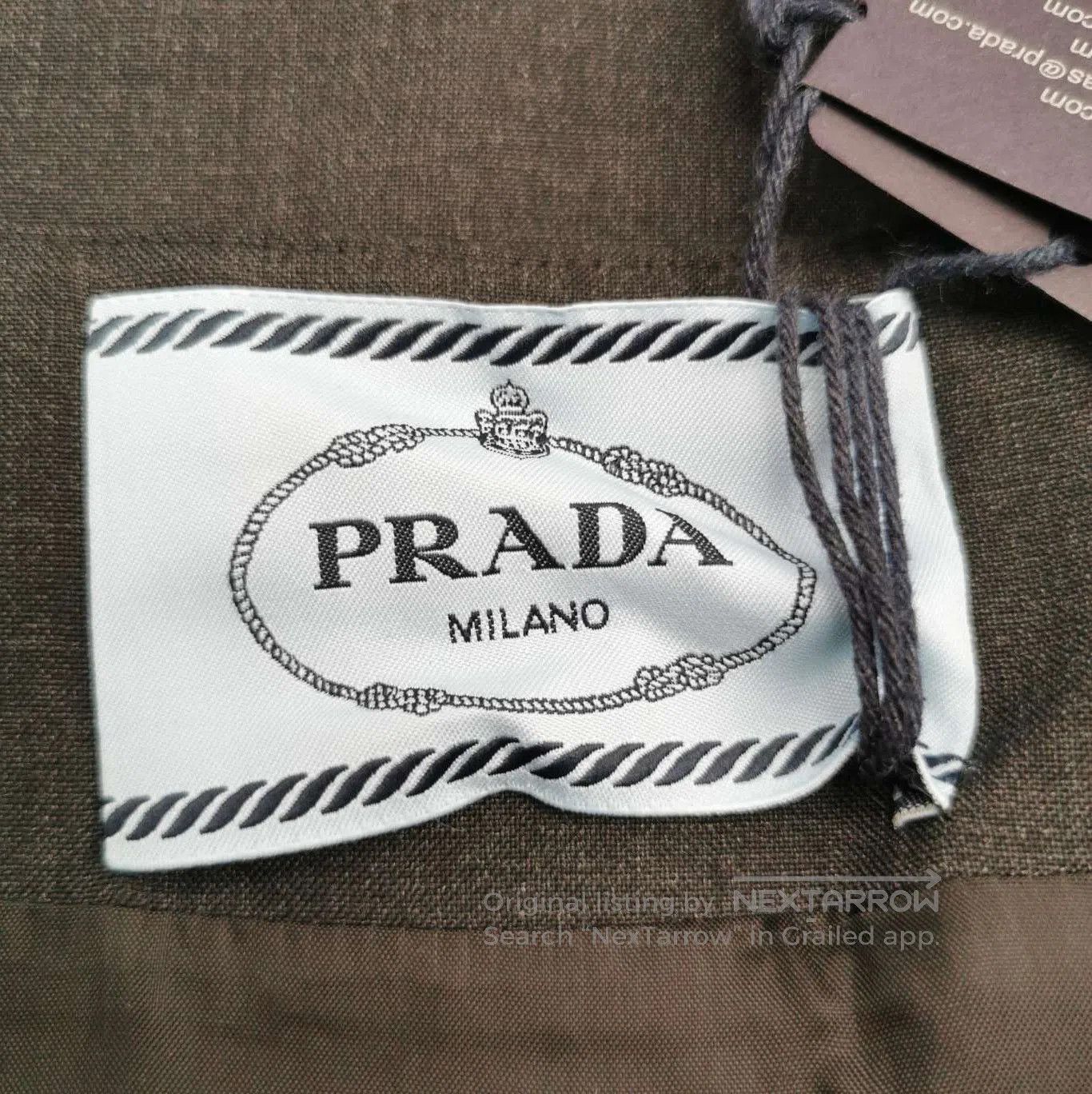 Prada Prada Wool Solid Color Slip Dress . Size S / US 4 / IT 40 - 4 Thumbnail