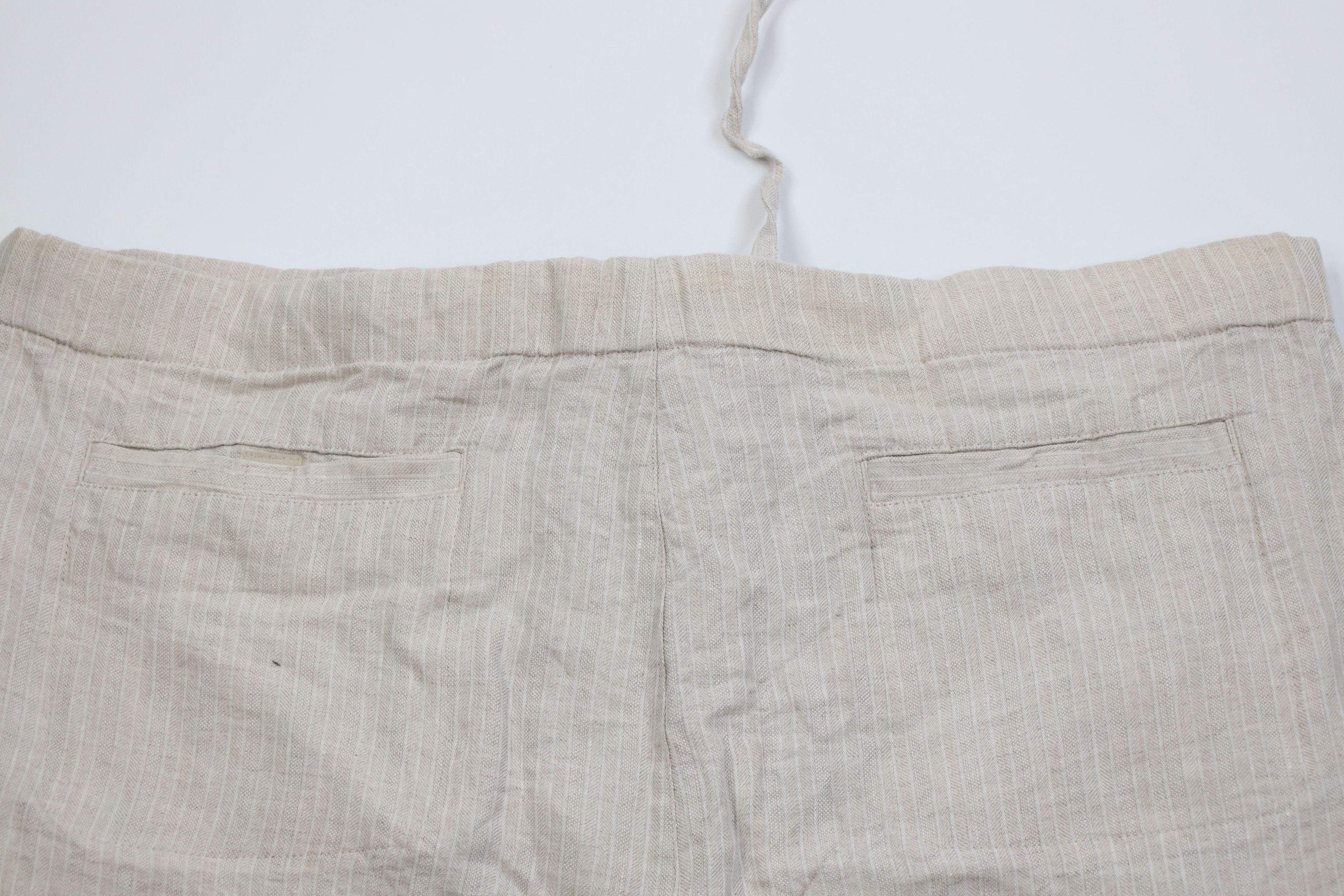 Vintage Vintage 90s Y2K Streetwear Knit Wide Leg Chino Pants Beige Size US 38 / EU 54 - 12 Thumbnail