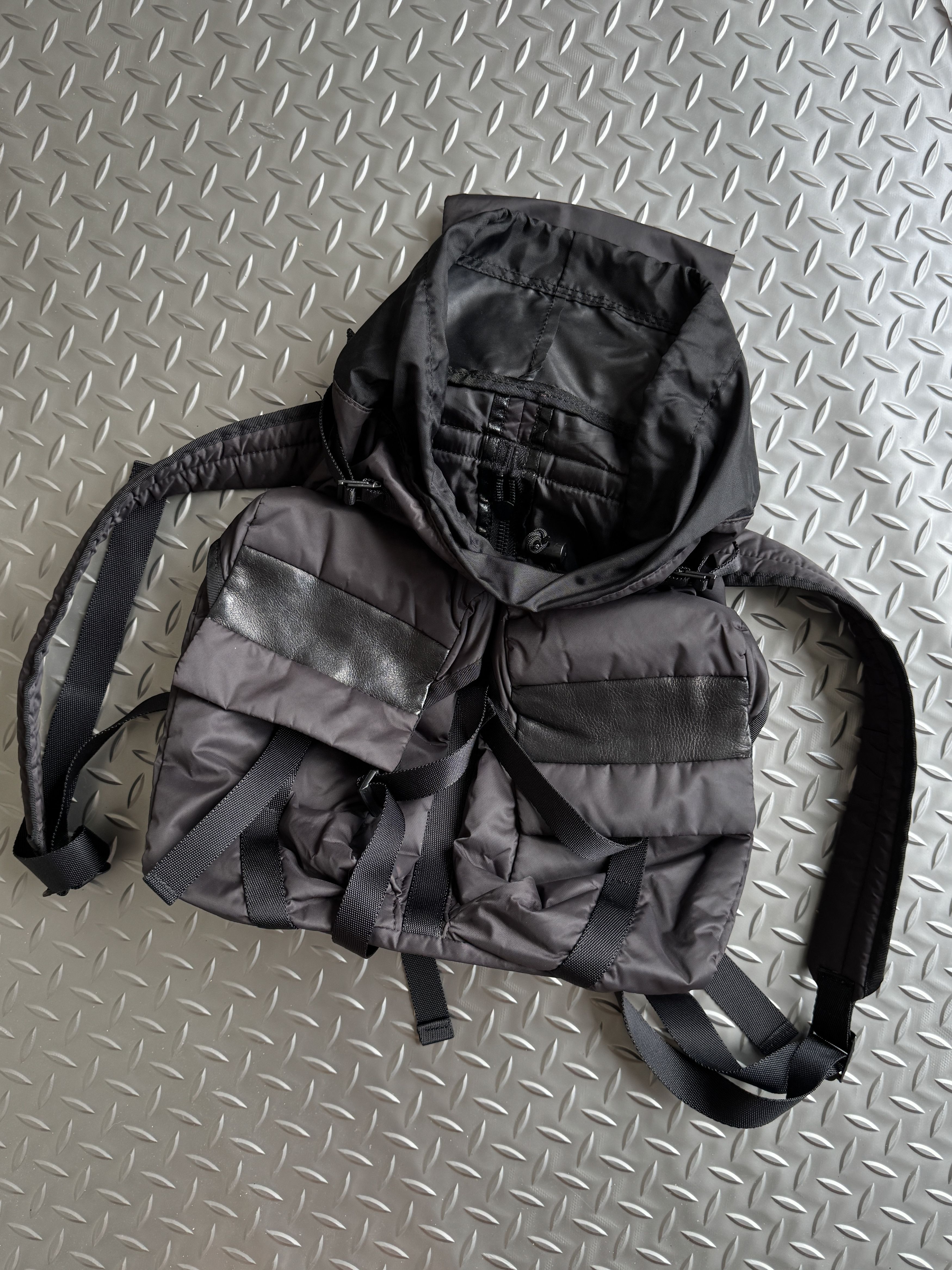 A.I.P Multi-Pocket Puffer Backpack
