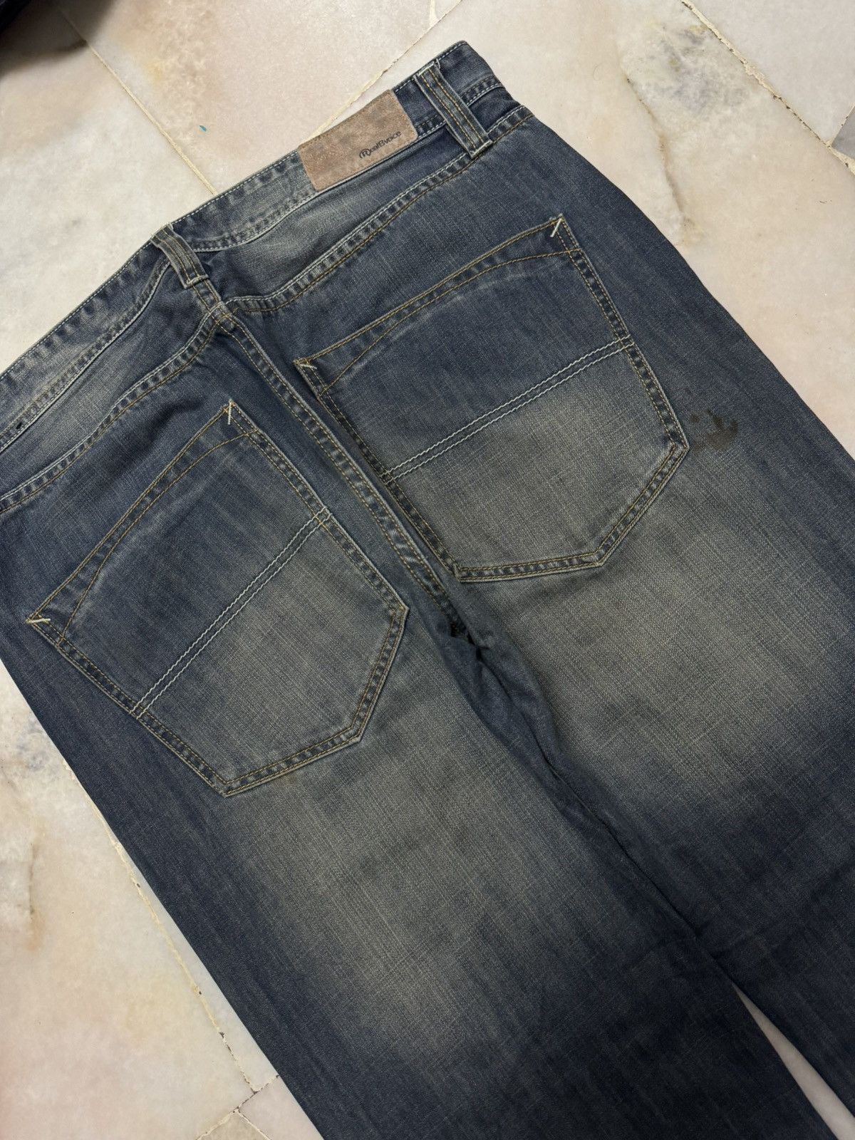 Japanese Brand 💥THRASHED💥VTG UNION MADE REALBVOICE MUDWASH DIRTY DISTRESS Size US 36 / EU 52 - 15 Thumbnail