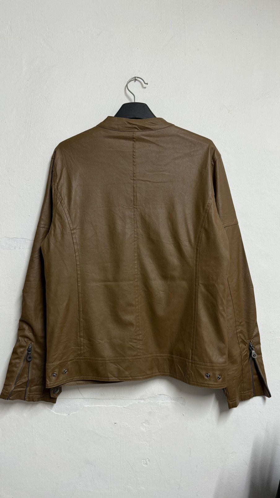 In The Attic In The Attic Biker Jacket Mock Collar Large Size US L / EU 52-54 / 3 - 3 Thumbnail