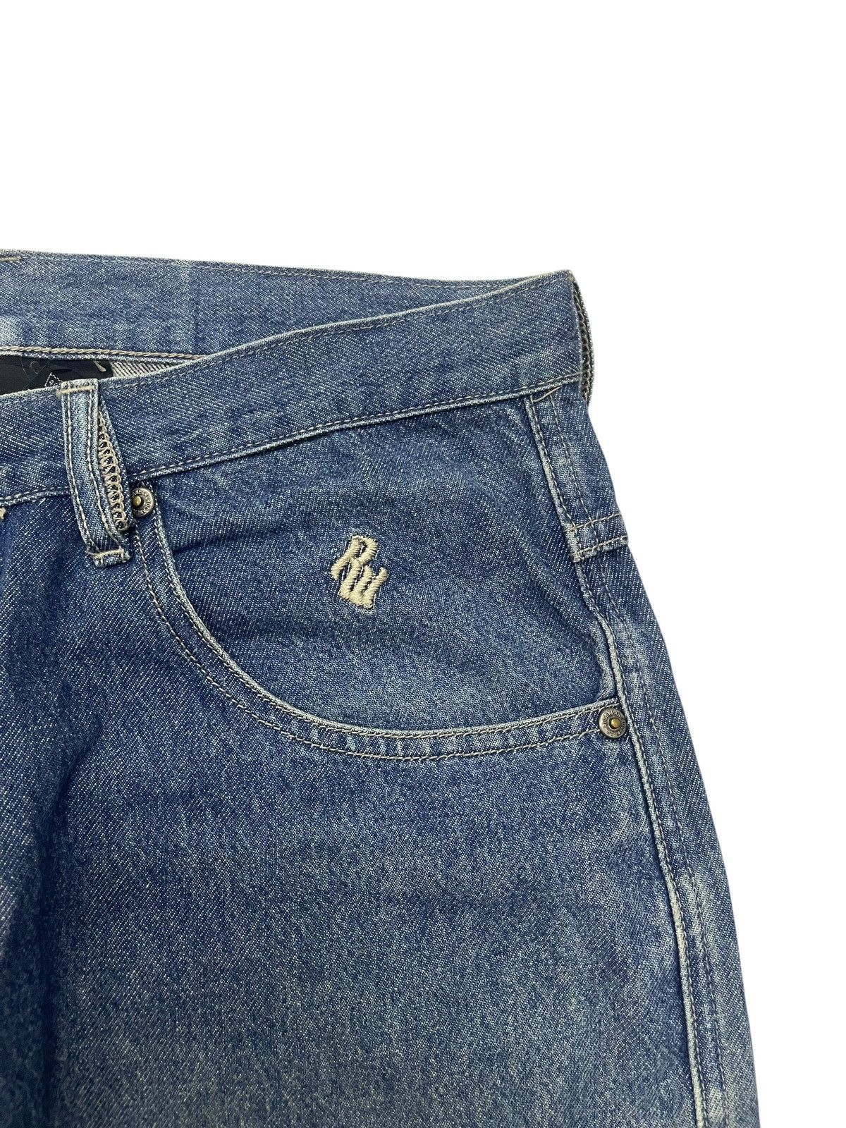 JNCO Y2K Rocawear Double Pocket Carpenter Jorts Size US 36 / EU 52 - 4 Thumbnail