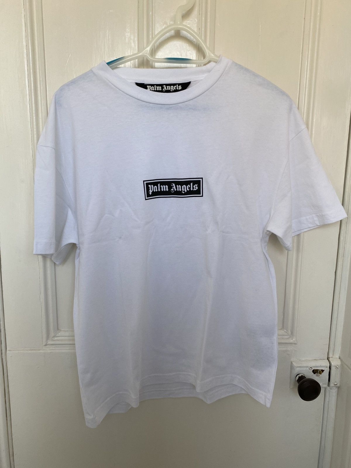 Palm Angels Palm Angels Box Logo T-Shirt Size US S / EU 44-46 / 1 - 1 Thumbnail